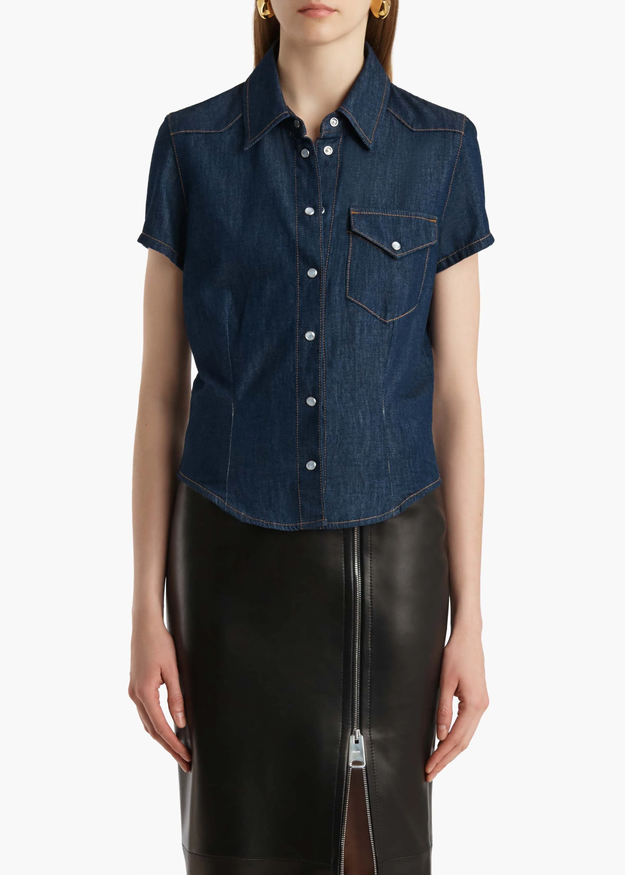 Khaite - Cavazos Shirt in Benson - Image 3