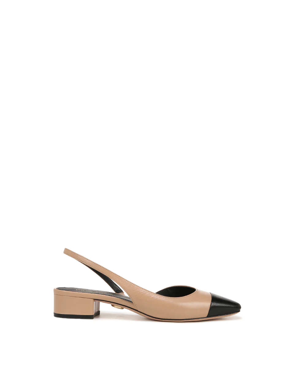 Veronica Beard - Cecile Leather Cap - Toe Slingback - Image 8