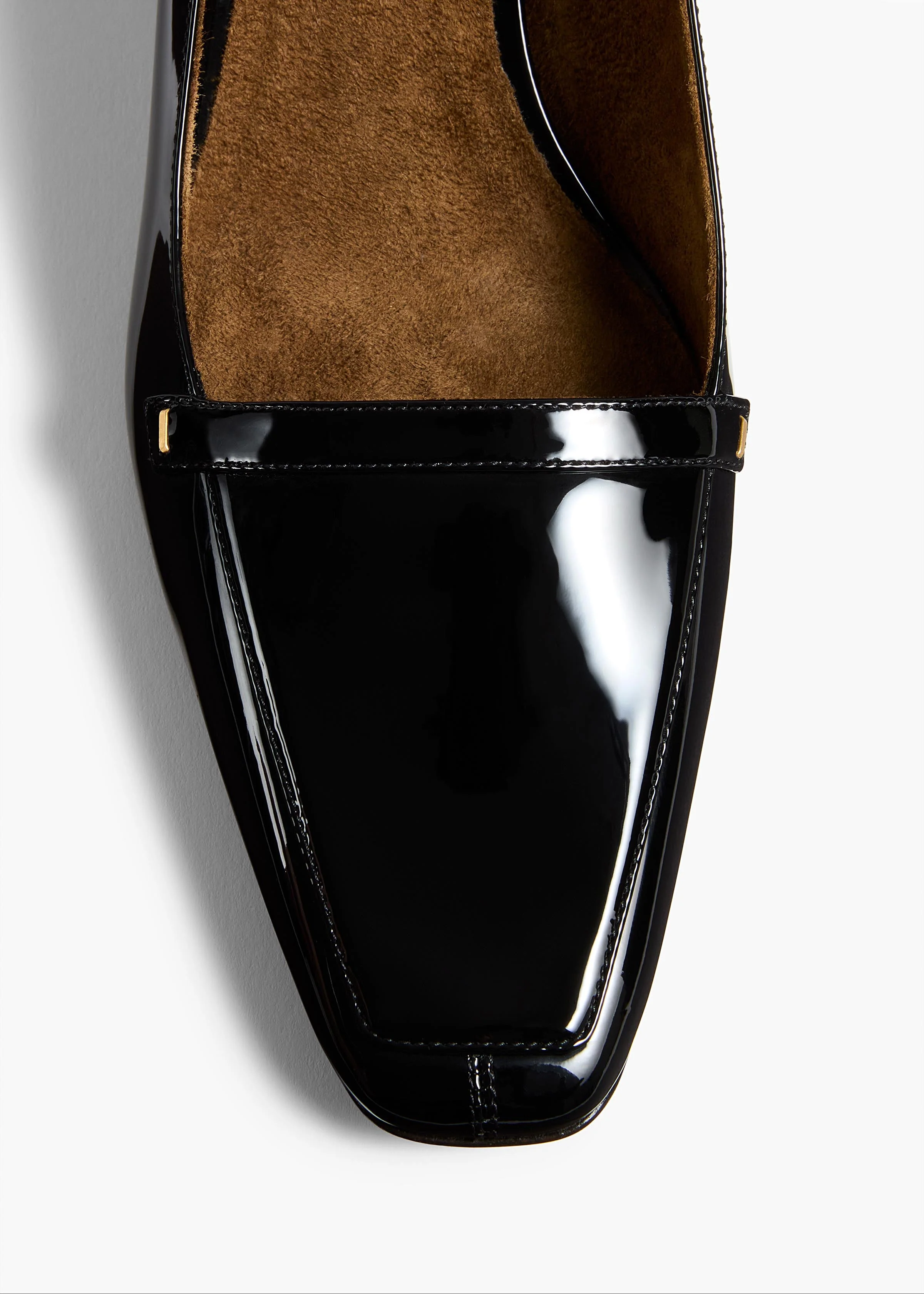 Khaite - Celia Pump in Black Patent Leather - Image 4