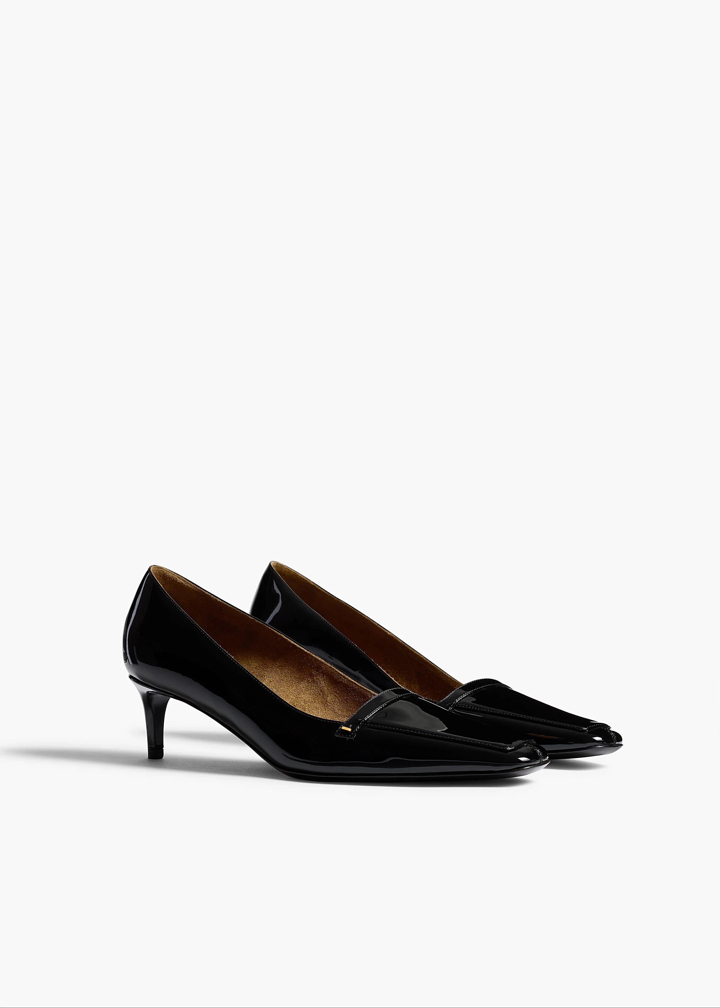 Khaite - Celia Pump in Black Patent Leather - Image 8