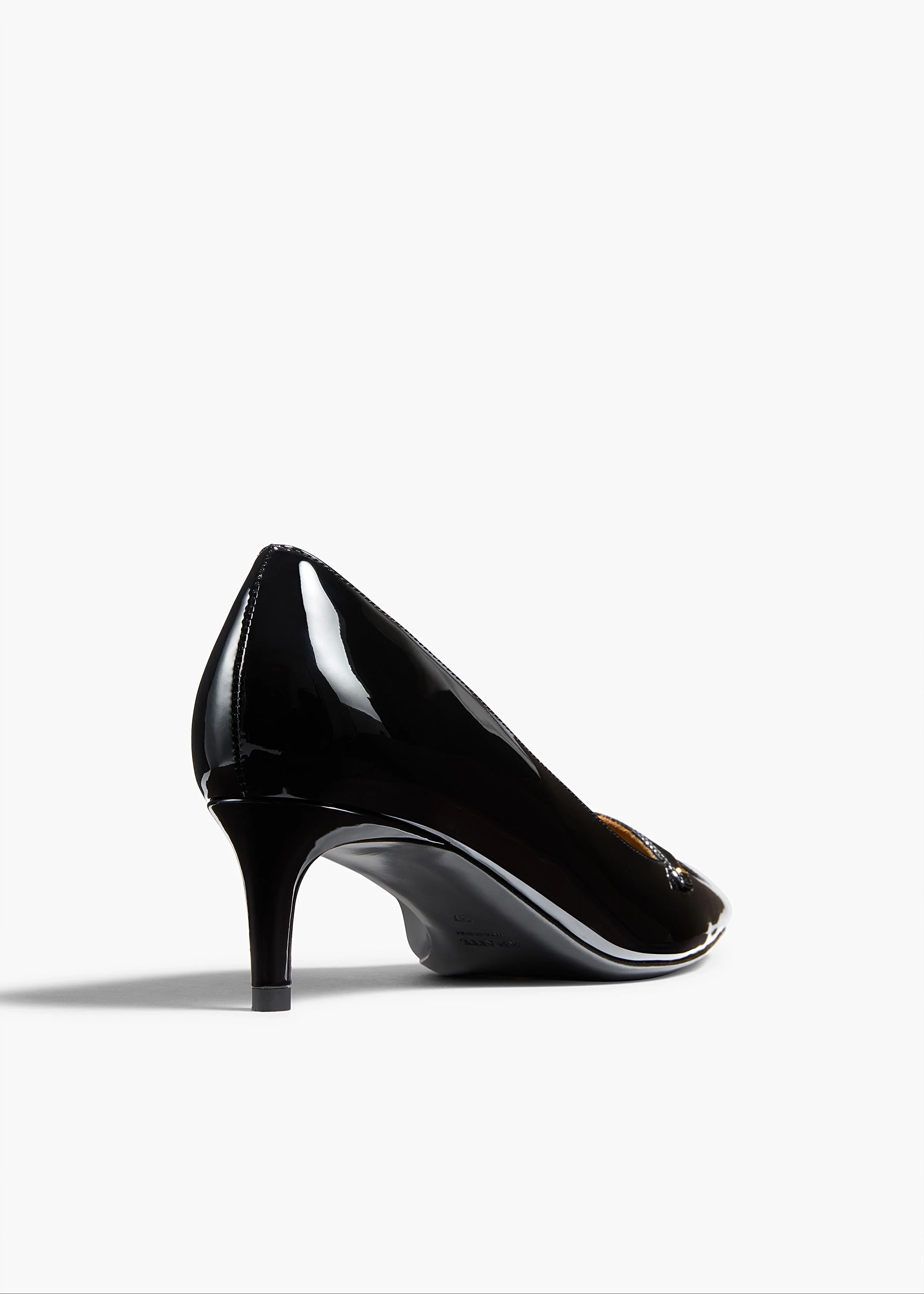 Khaite - Celia Pump in Black Patent Leather - Image 9
