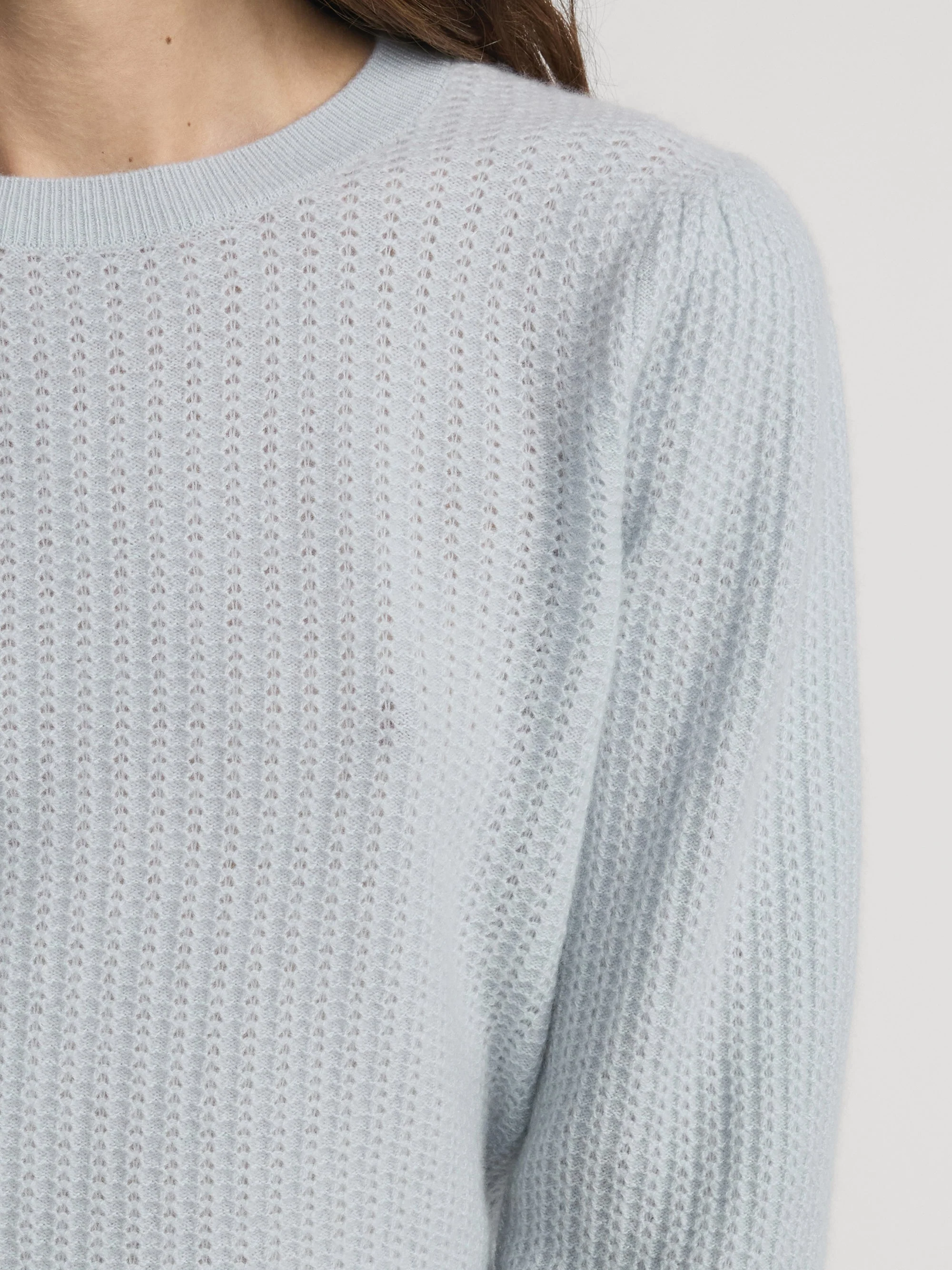 FRAME - Chain Pointelle Sweater - Image 4