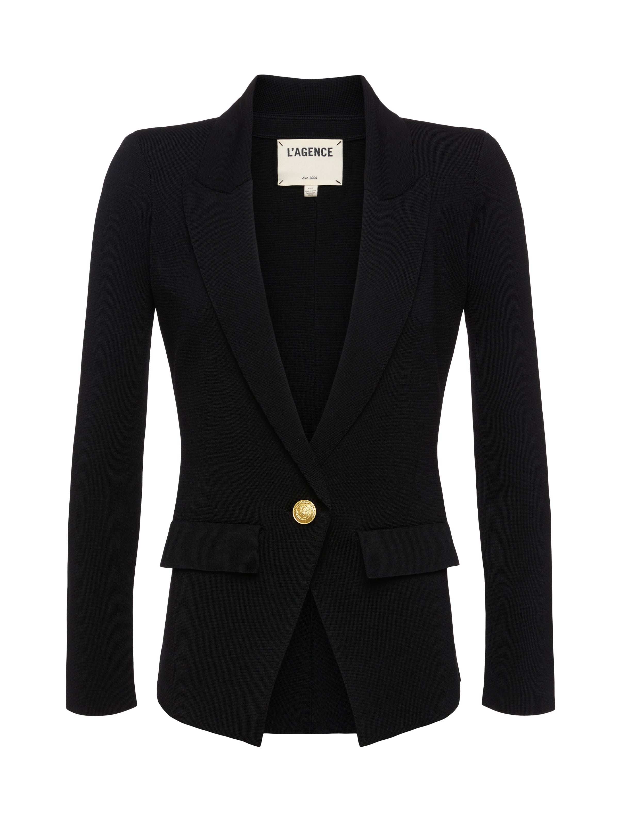 L'AGENCE - Chamberlain Knit Blazer - Image 6