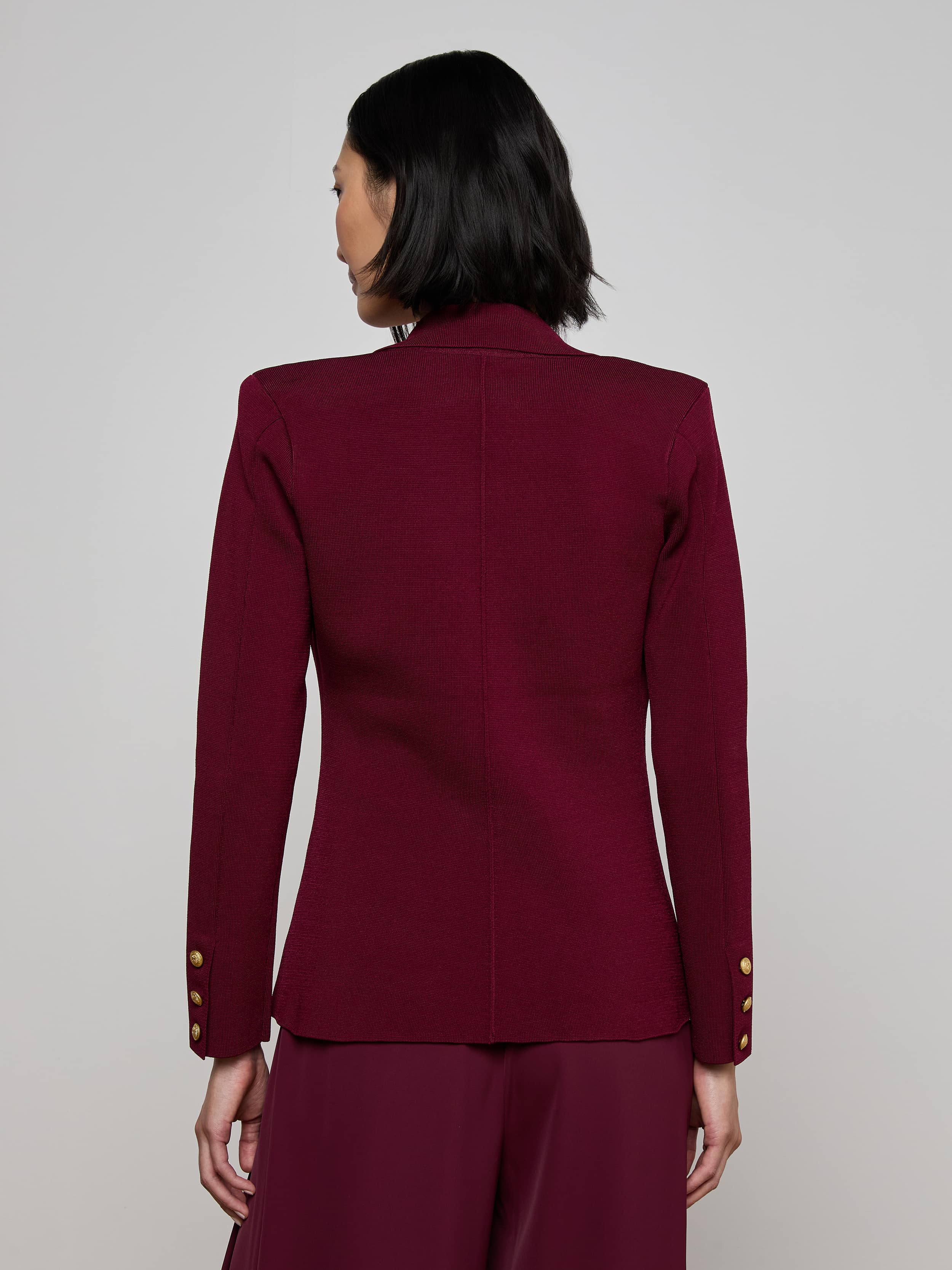 L'AGENCE - Chamberlain Knit Blazer - Image 10