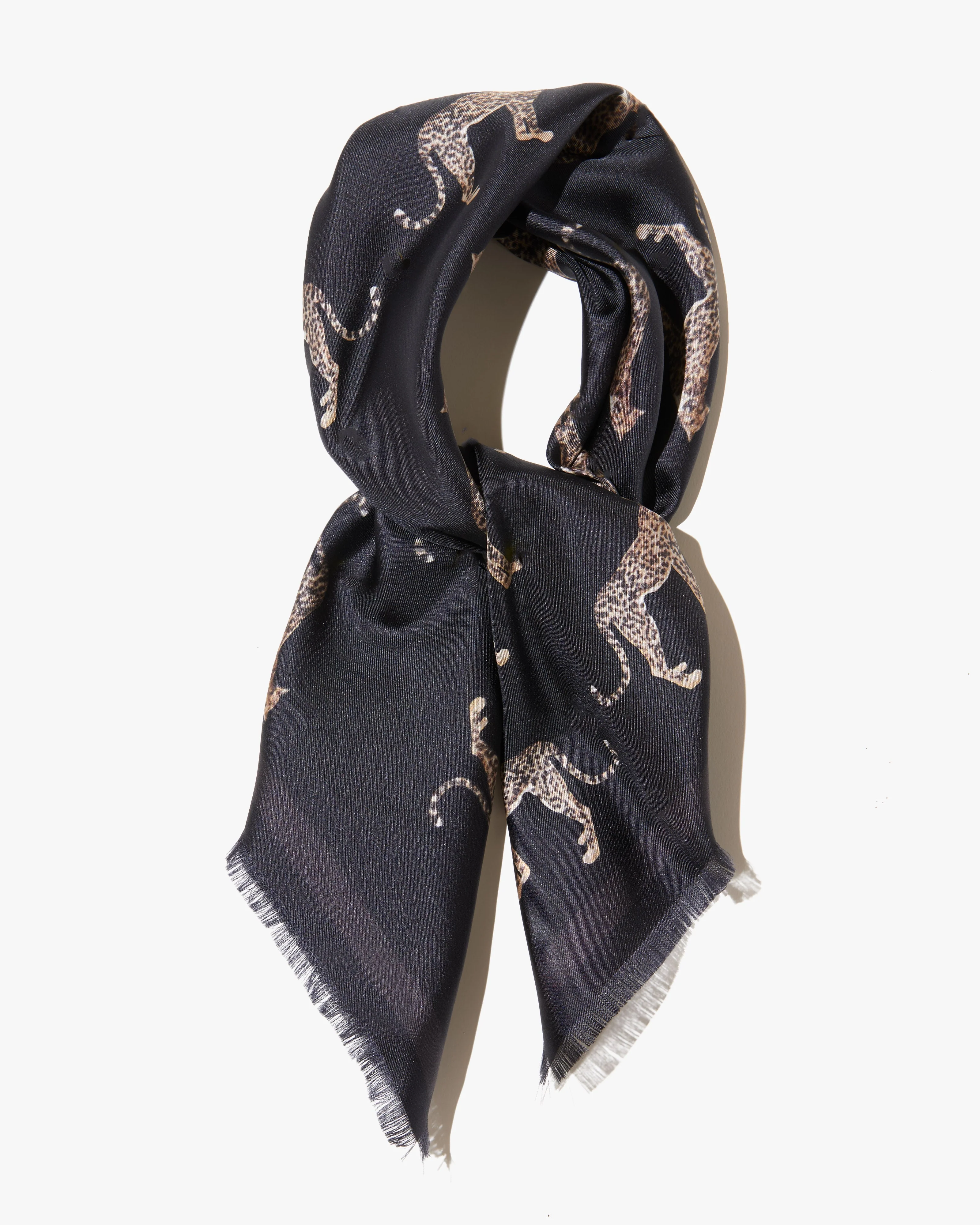 Nili Lotan - CHEETAH SILK SCARF - Image 2