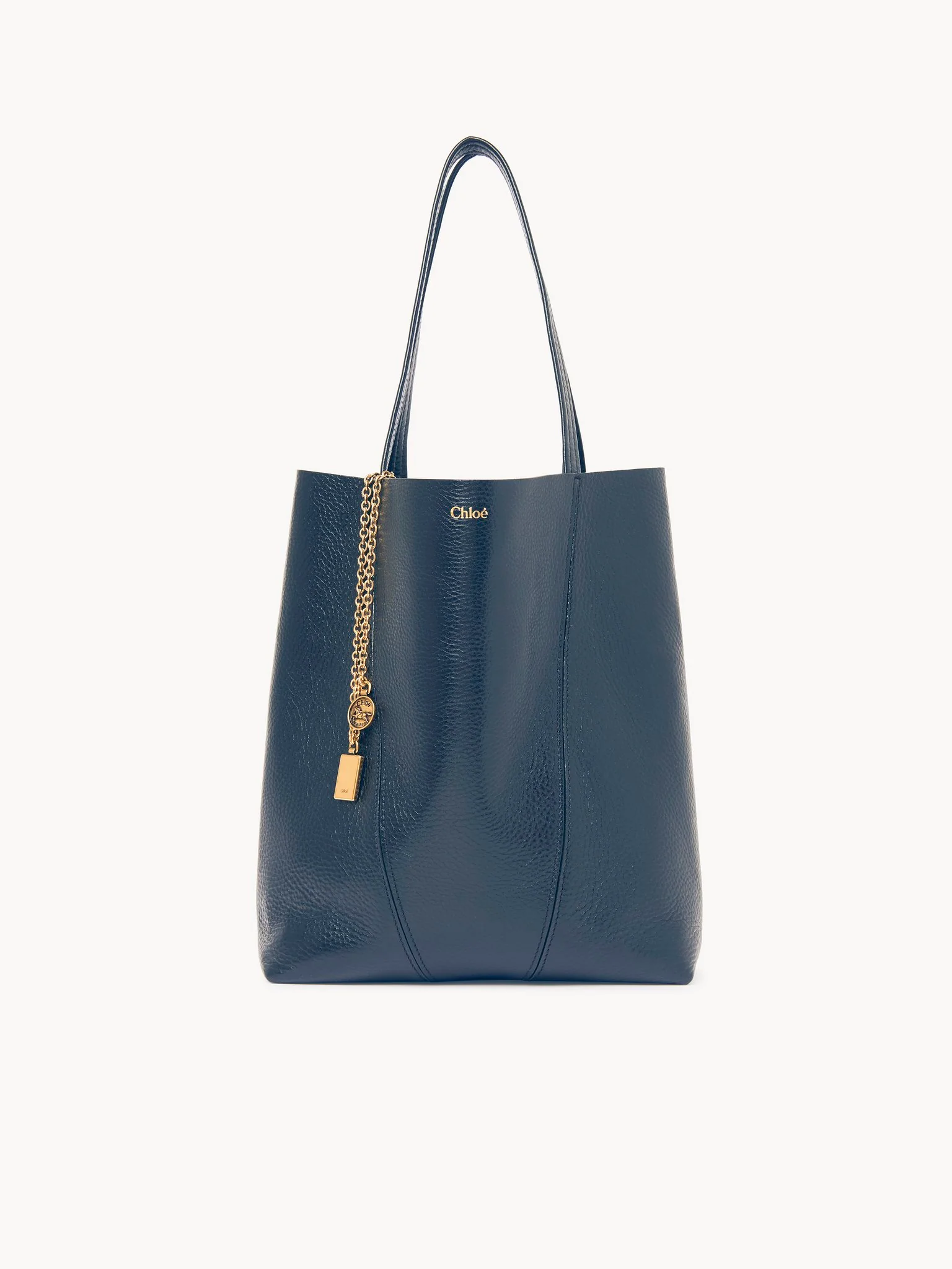 Chloé - Chloé Spin tote bag in grained leather - Image 9