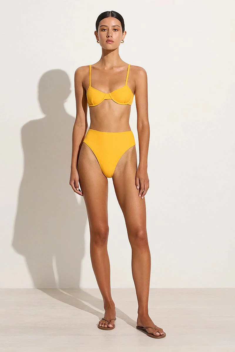 Faithfull - Citra Bikini Bottoms Citrus Towelling - Final Sale - Image 5