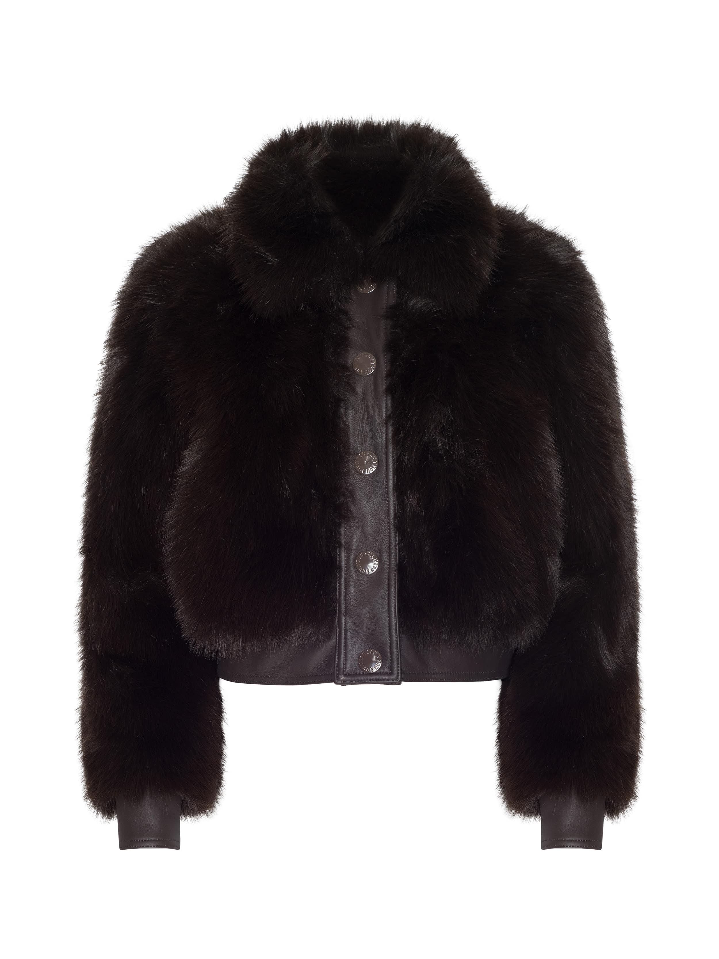 L'AGENCE - Claira Faux Fur Jacket - Image 12