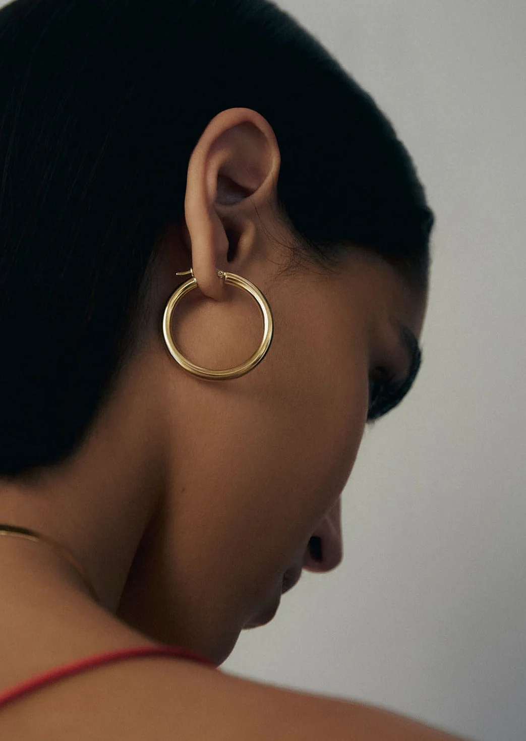 Kinn - Classic Hoop Earrings Large - Image 5