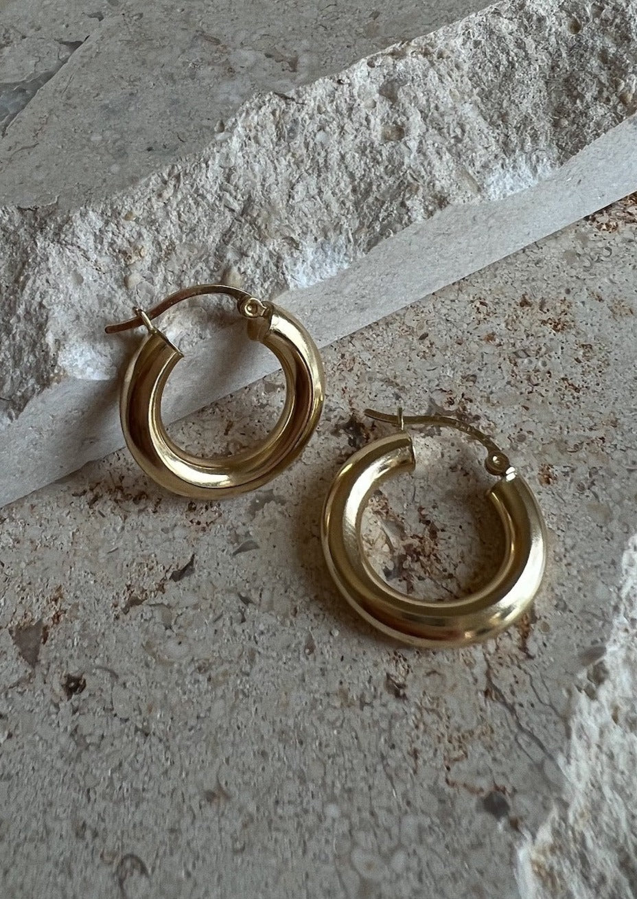 Kinn - Classic Hoop Earrings Small - Image 5