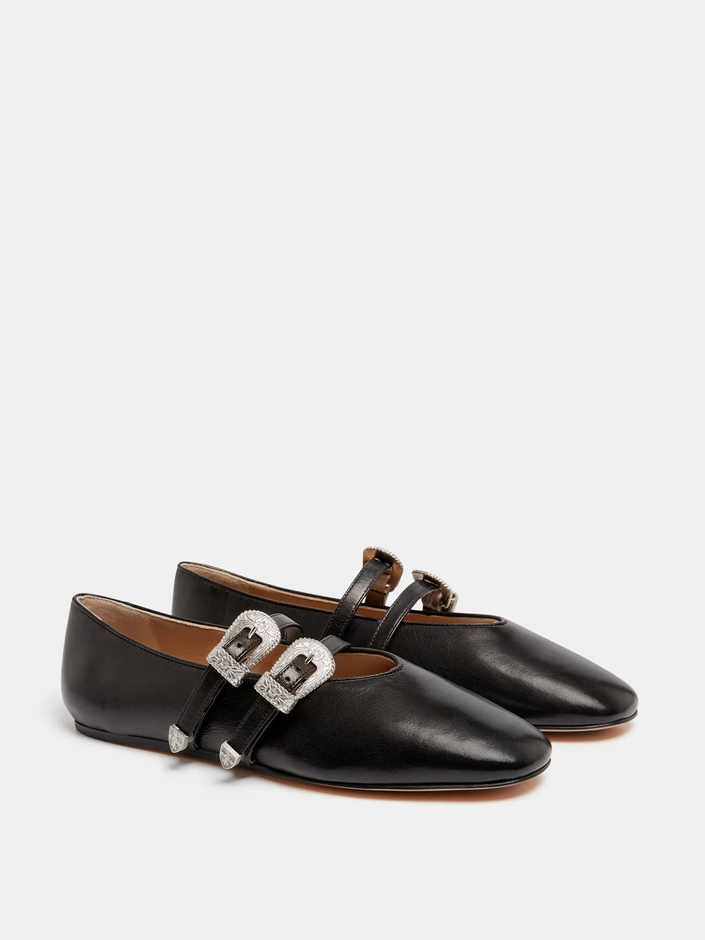 Le Monde Beryl - Claudia Slipper / Black Leather - Image 2