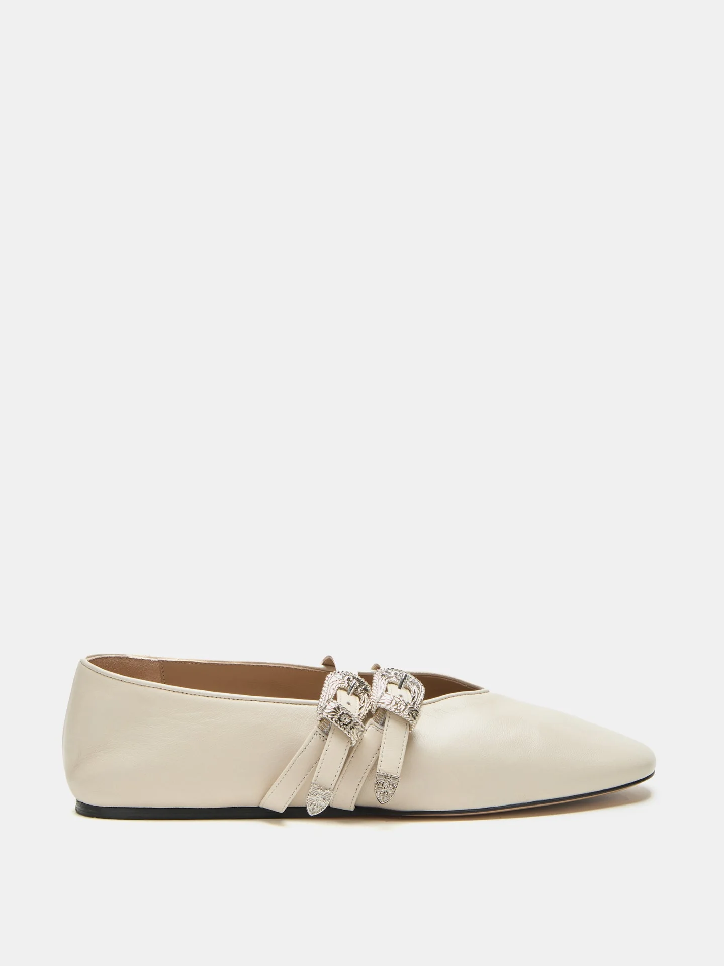 Le Monde Beryl - Claudia Slipper / Ecru Leather
