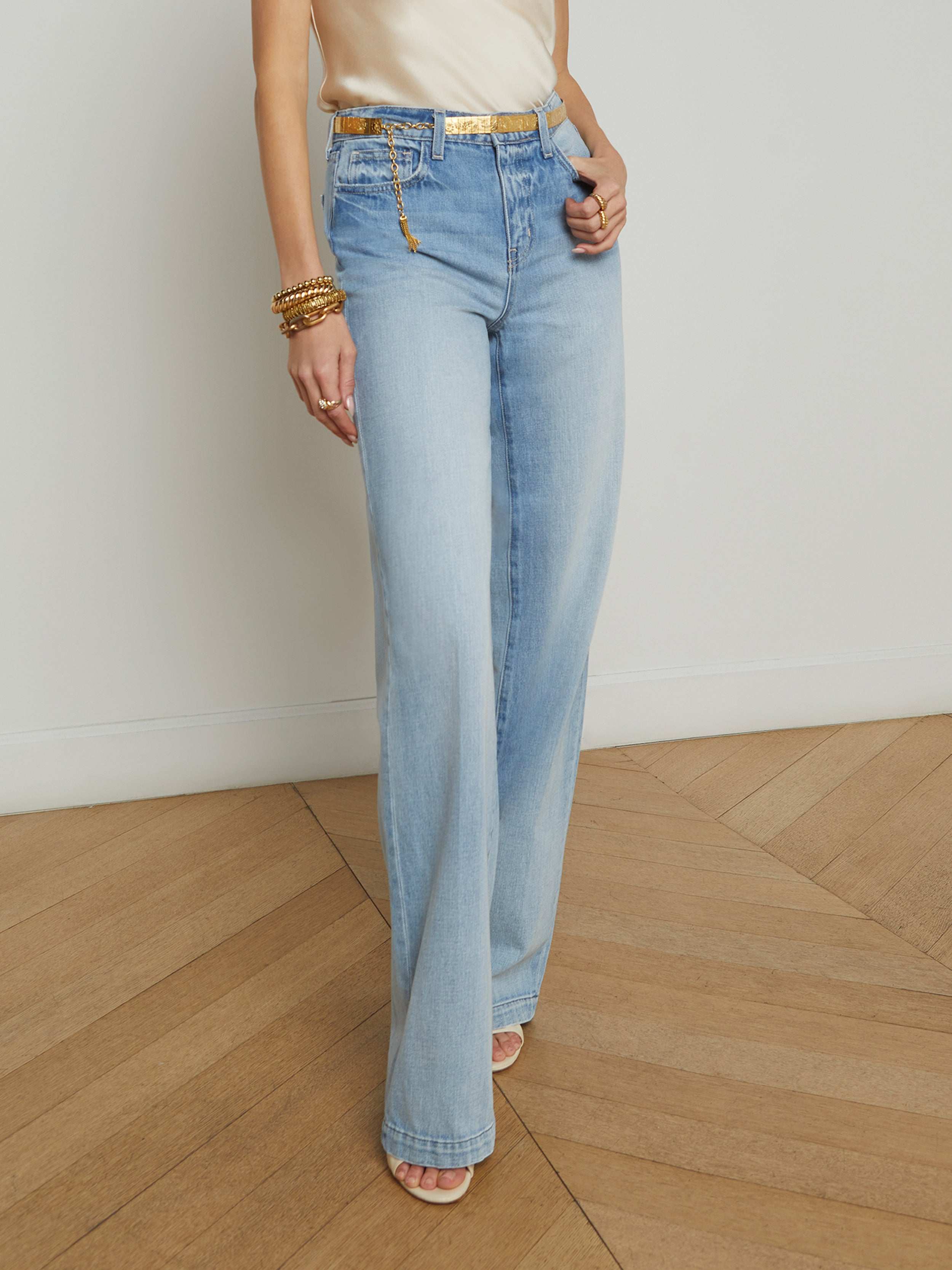 L'AGENCE - Clayton Wide - Leg Jean - Image 2