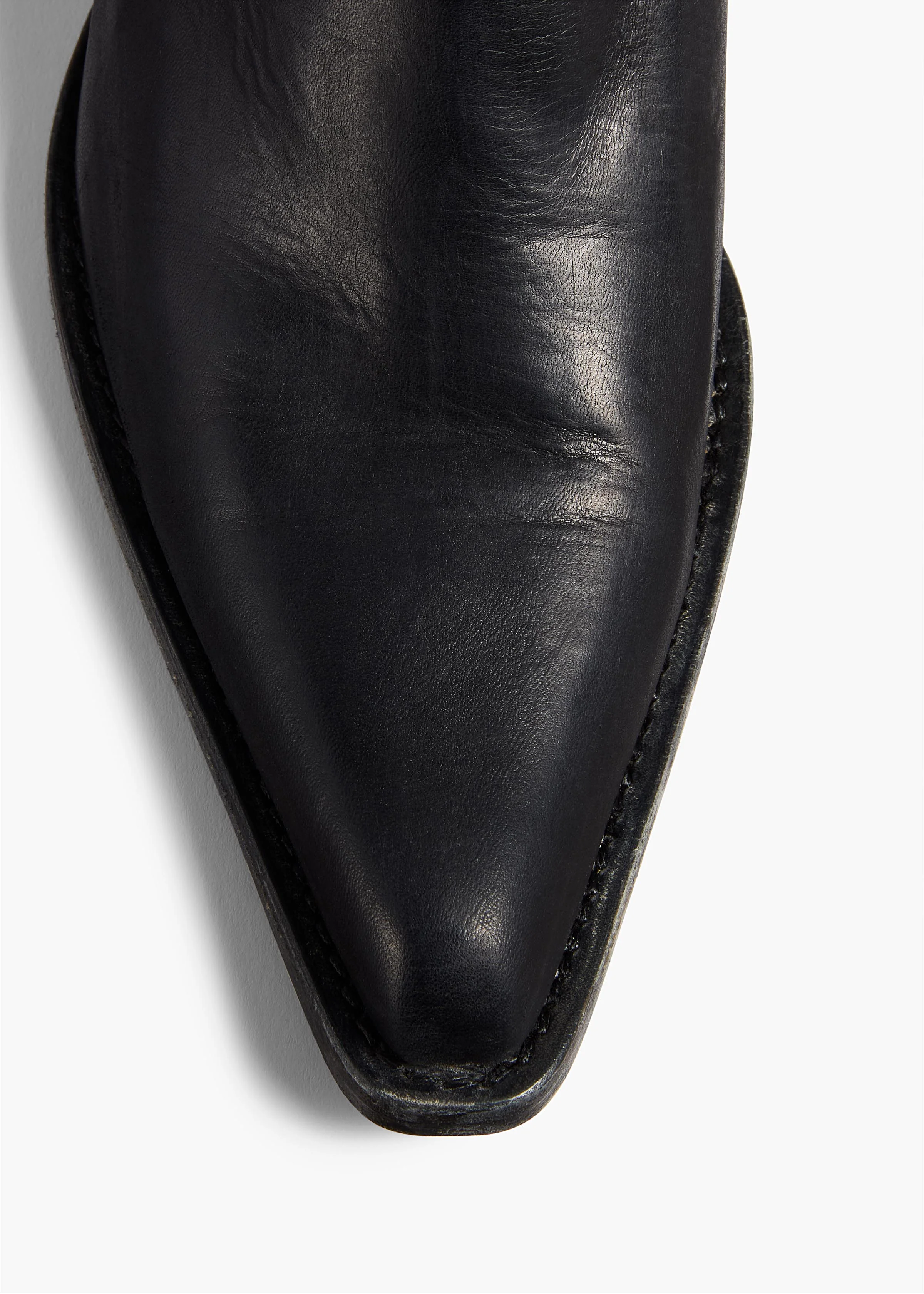 Khaite - Clive Boot in Black Leather - Image 10
