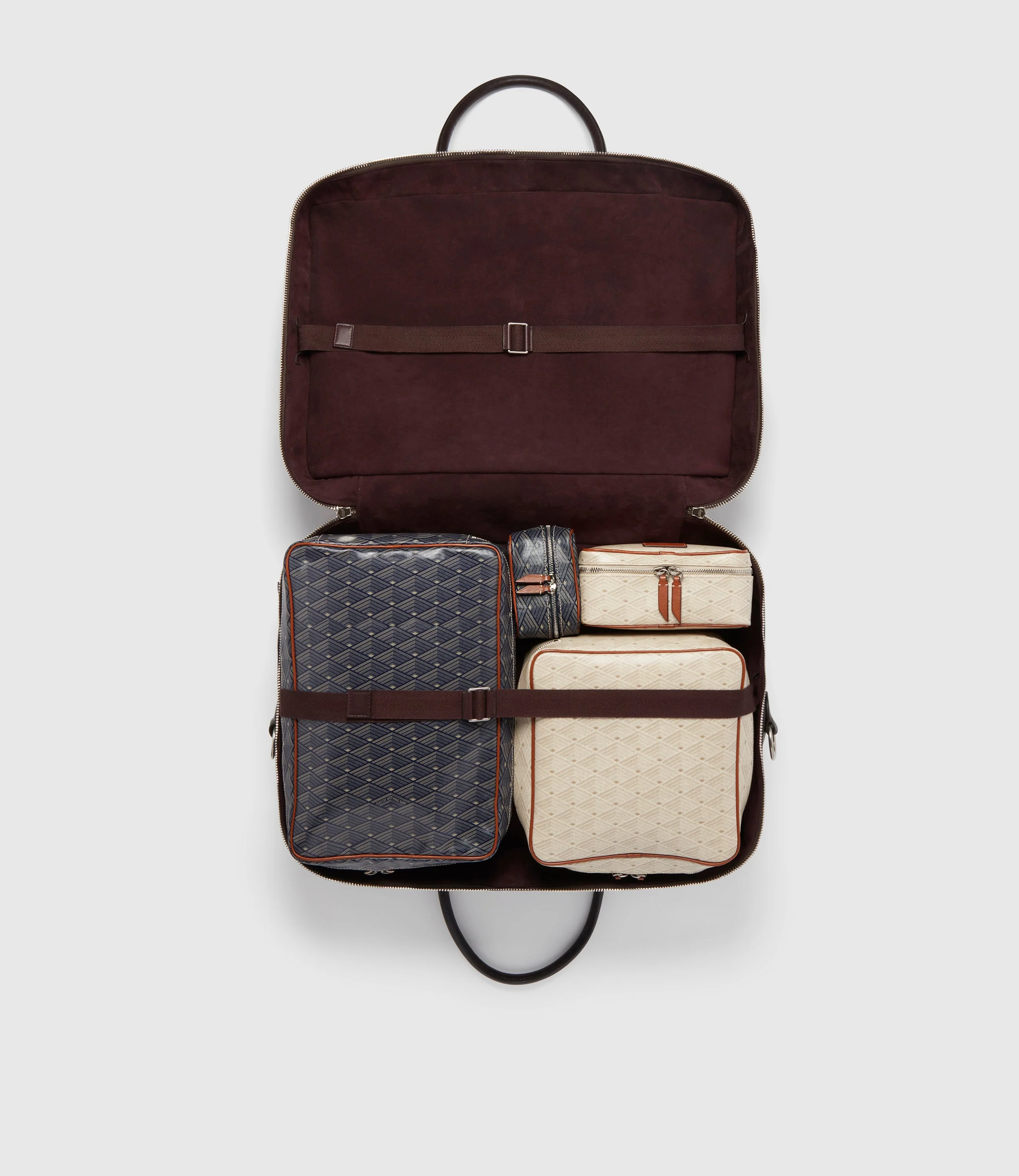 Metier - Closer Weekend Bag Buffalo Deep Navy - Image 7