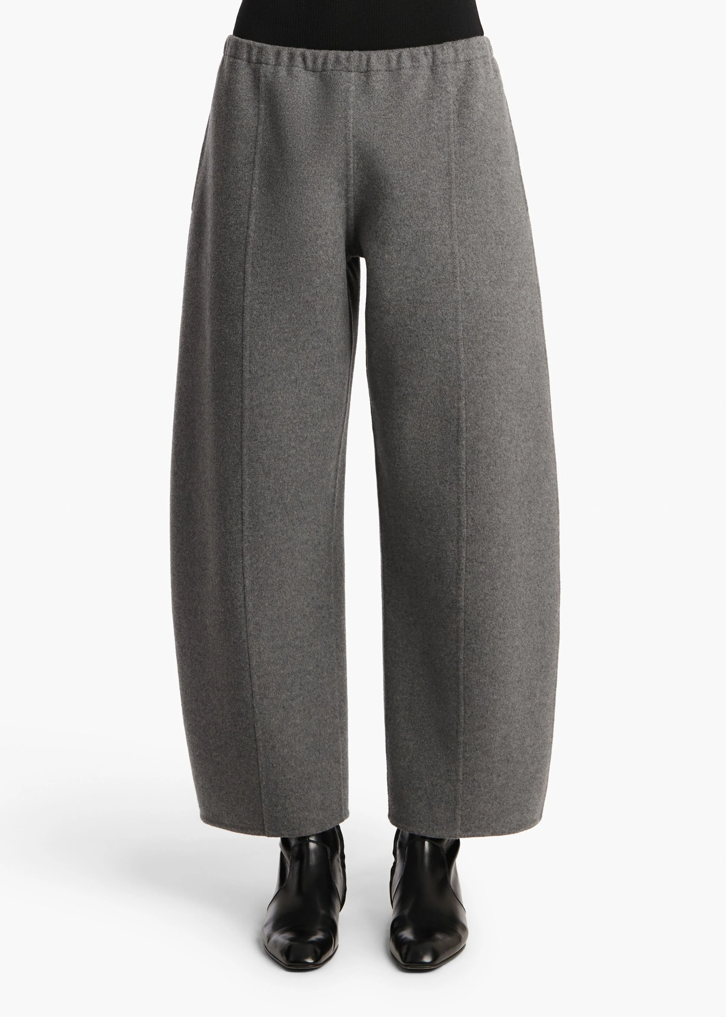 Khaite - Clover Pant in Grey Melange - Image 10