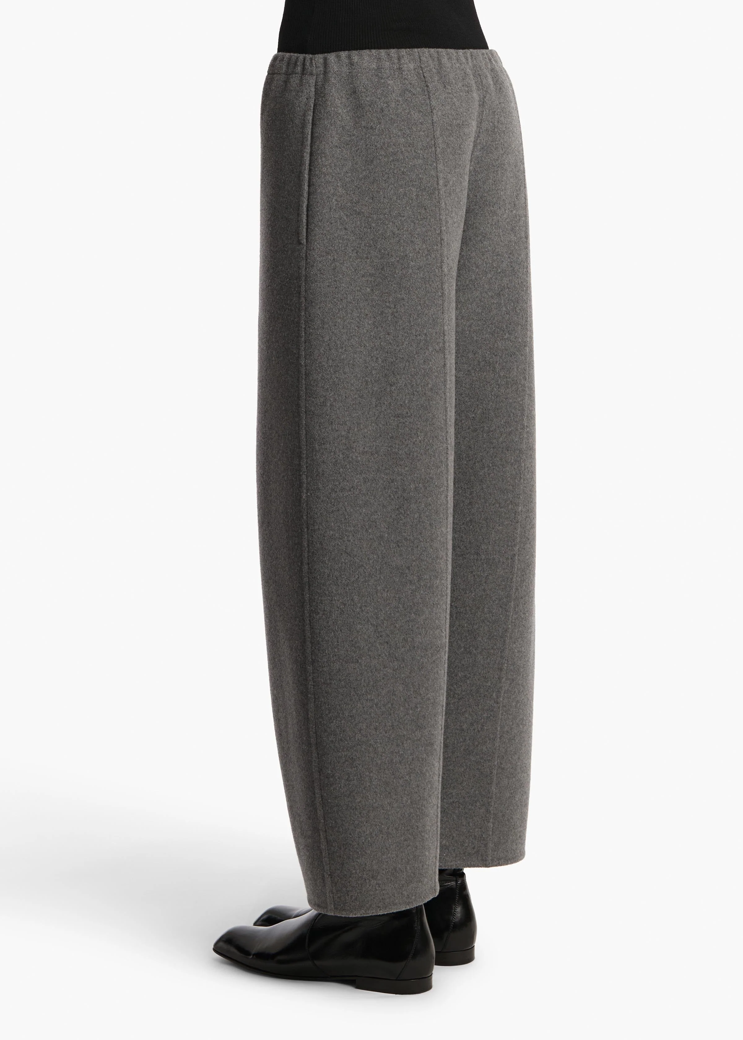 Khaite - Clover Pant in Grey Melange - Image 11