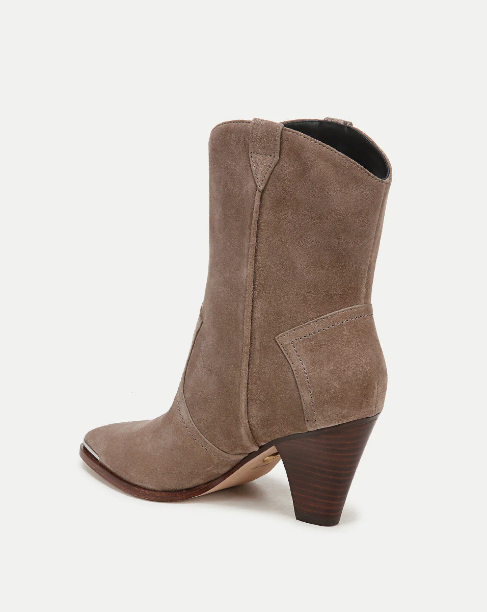 Veronica Beard - Cody Suede Western Bootie - Image 4