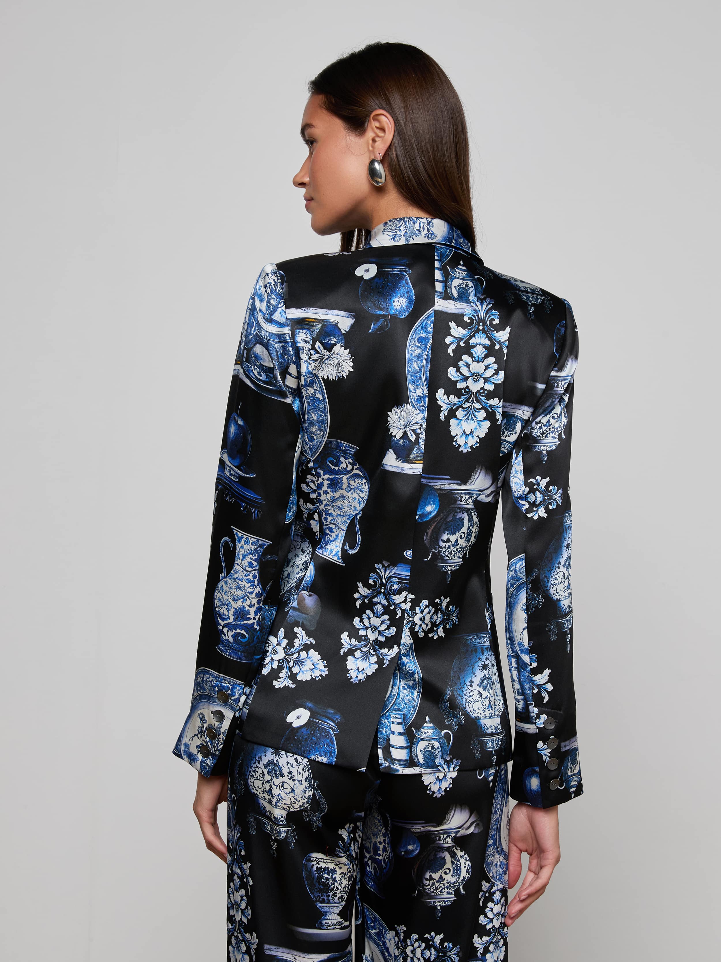 L'AGENCE - Colin Silk Blazer - Image 12