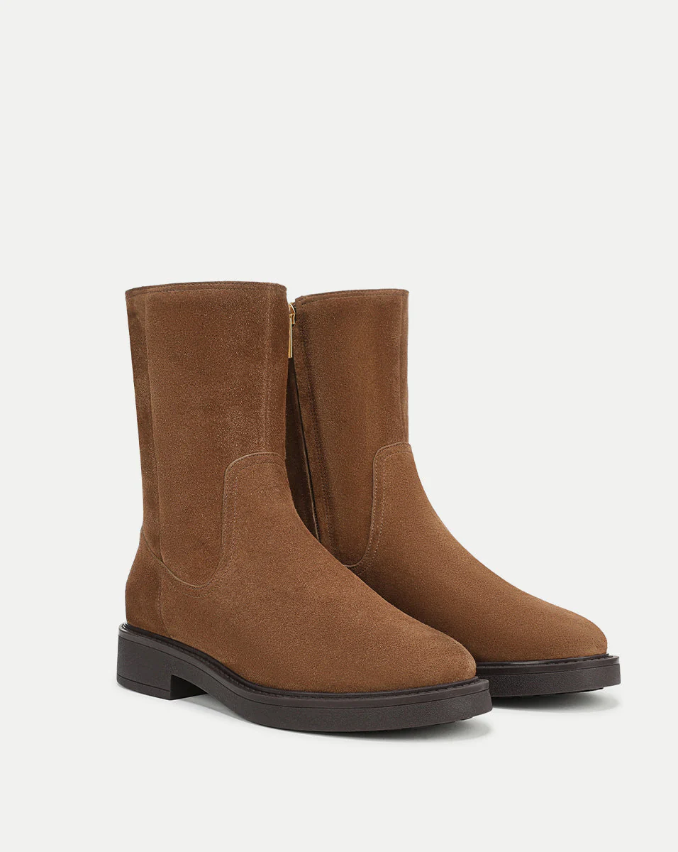 Veronica Beard - Creswell Shearling Mid - Calf Boot - Image 3