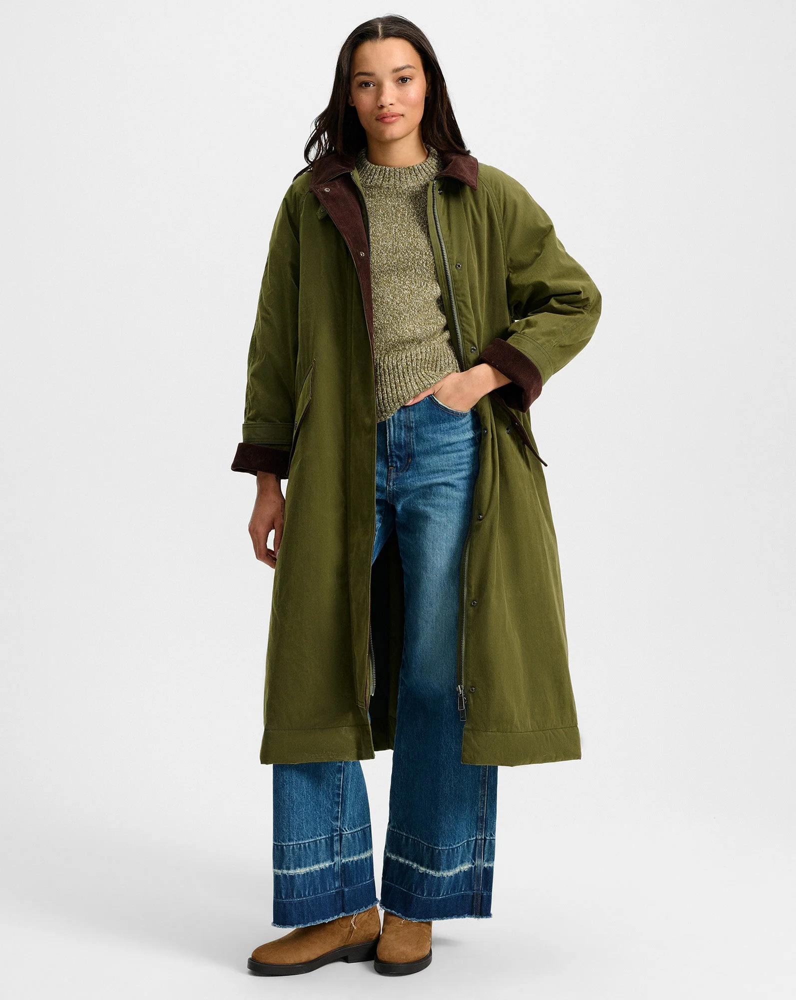 Veronica Beard - Creswell Shearling Mid - Calf Boot - Image 6