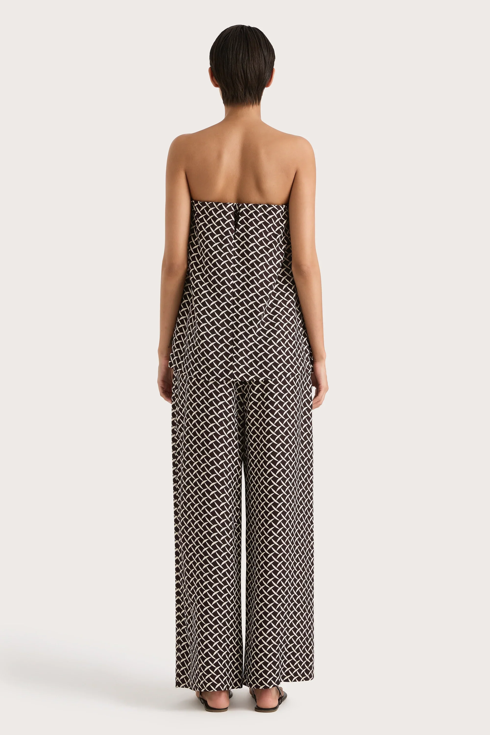 Faithfull - Dalene Pant Espresso Geo - Final Sale - Image 4