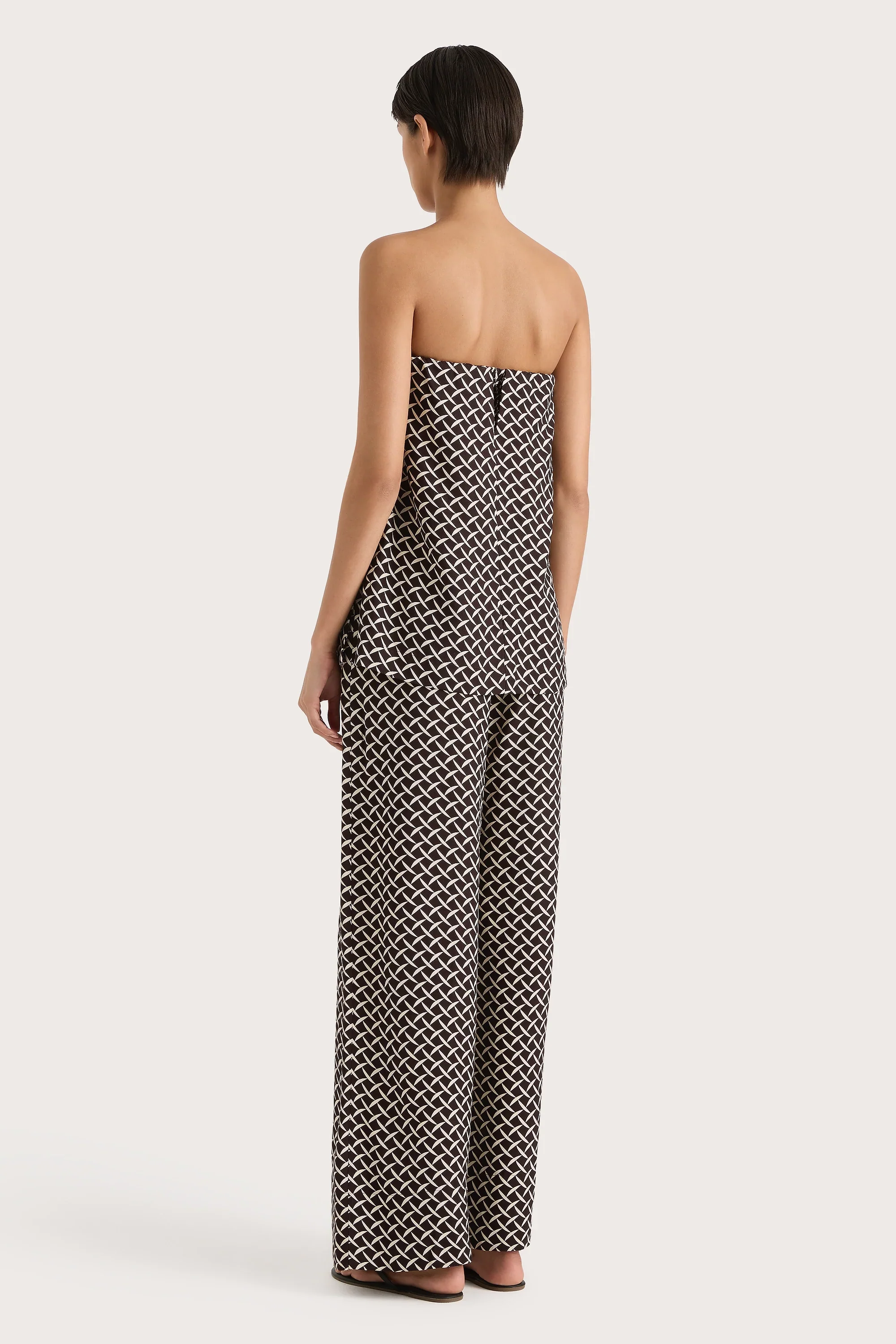 Faithfull - Dalene Pant Espresso Geo - Final Sale - Image 6