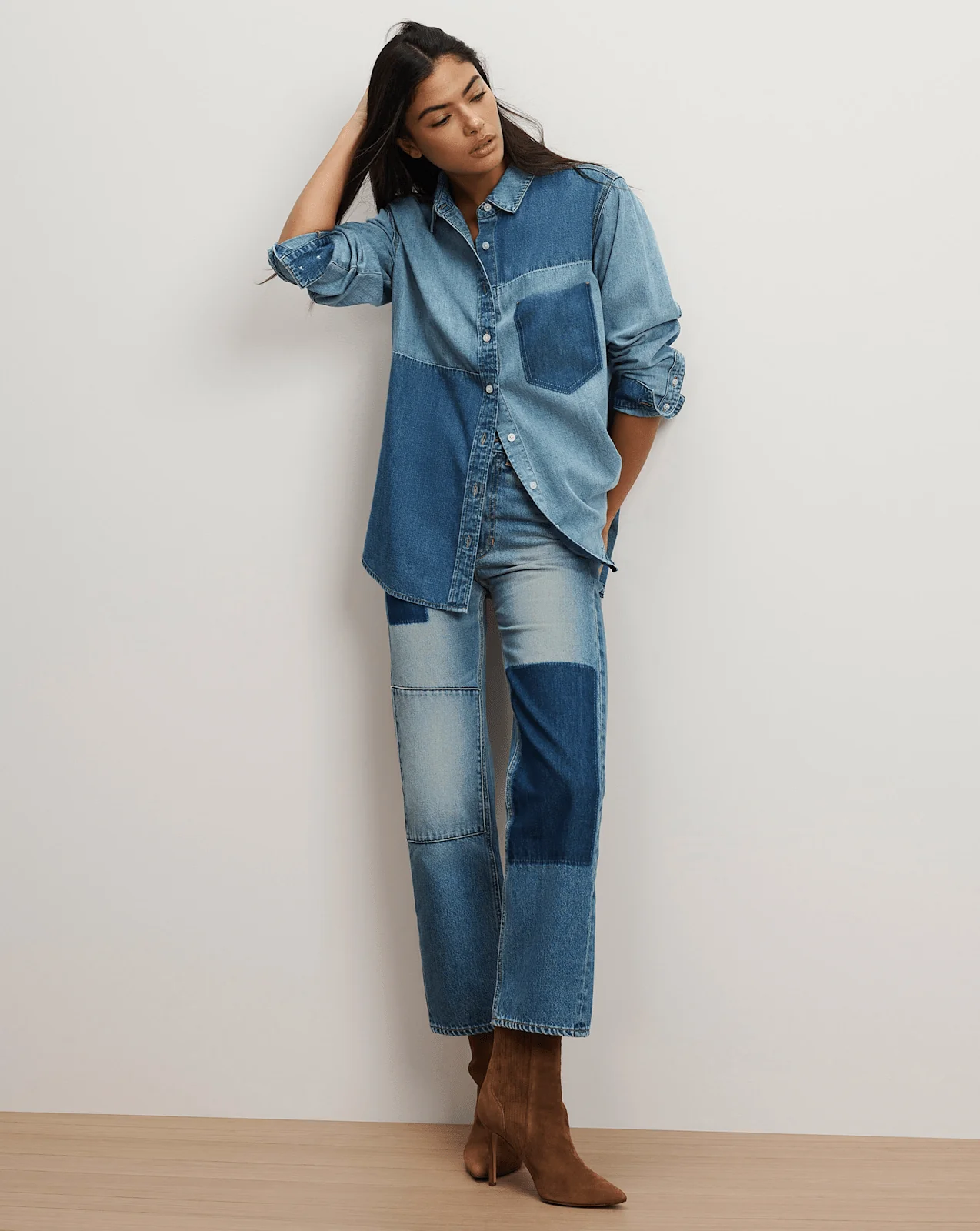 Veronica Beard - Dalma Denim Button - Down Shirt - Image 2