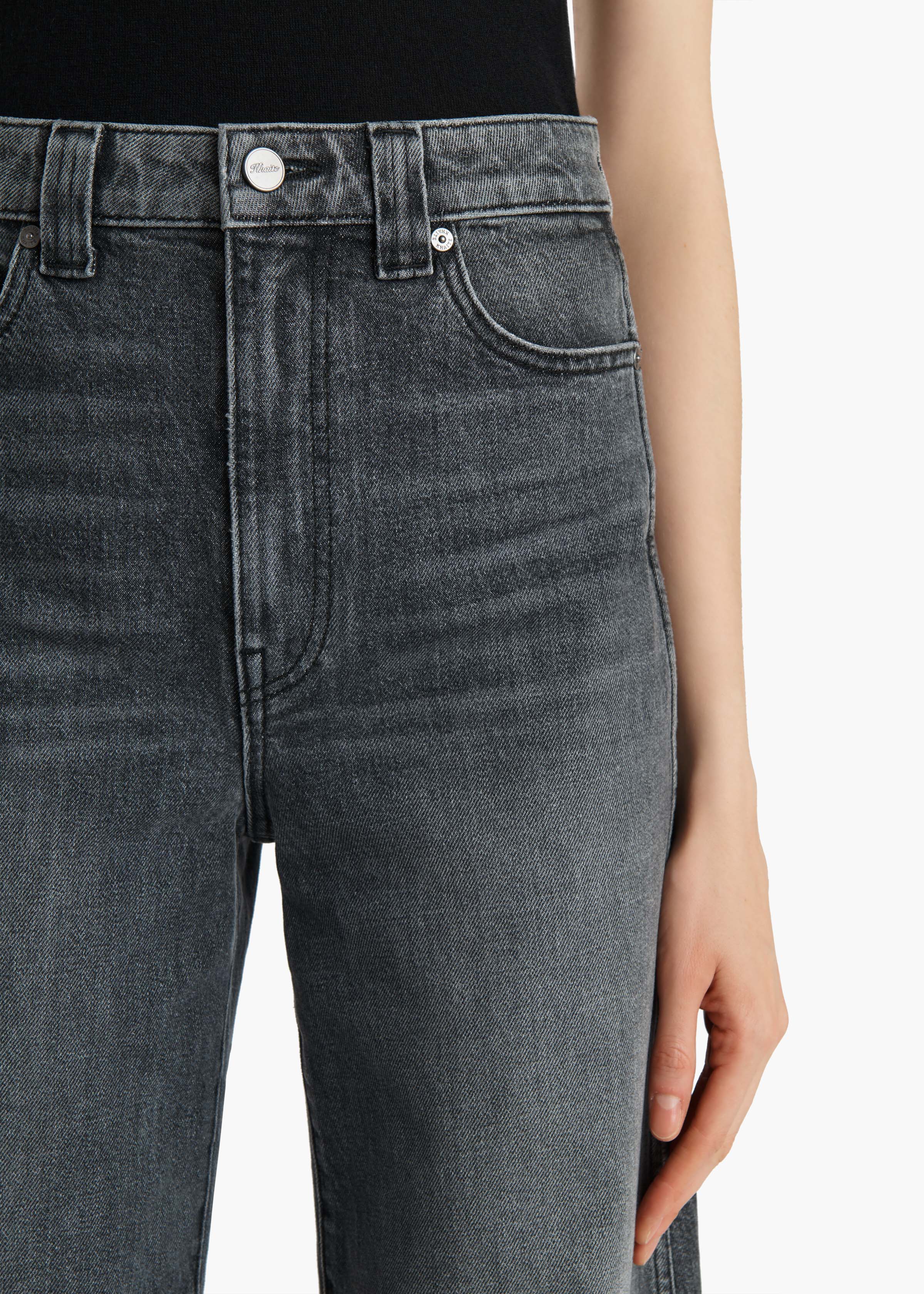 Khaite - Dane Stretch Jean in Warwick - Image 5