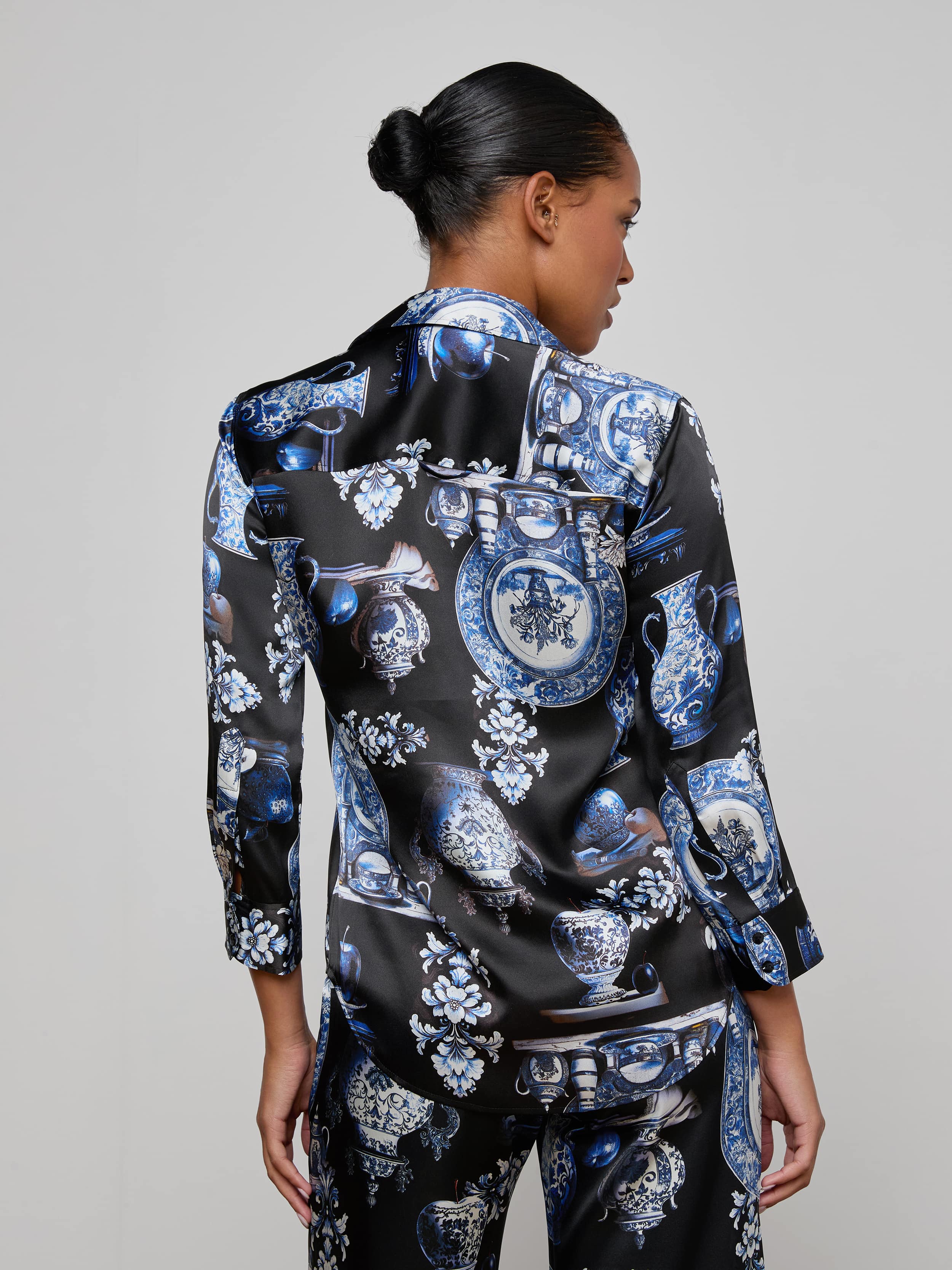 L'AGENCE - Dani Silk Blouse - Image 12