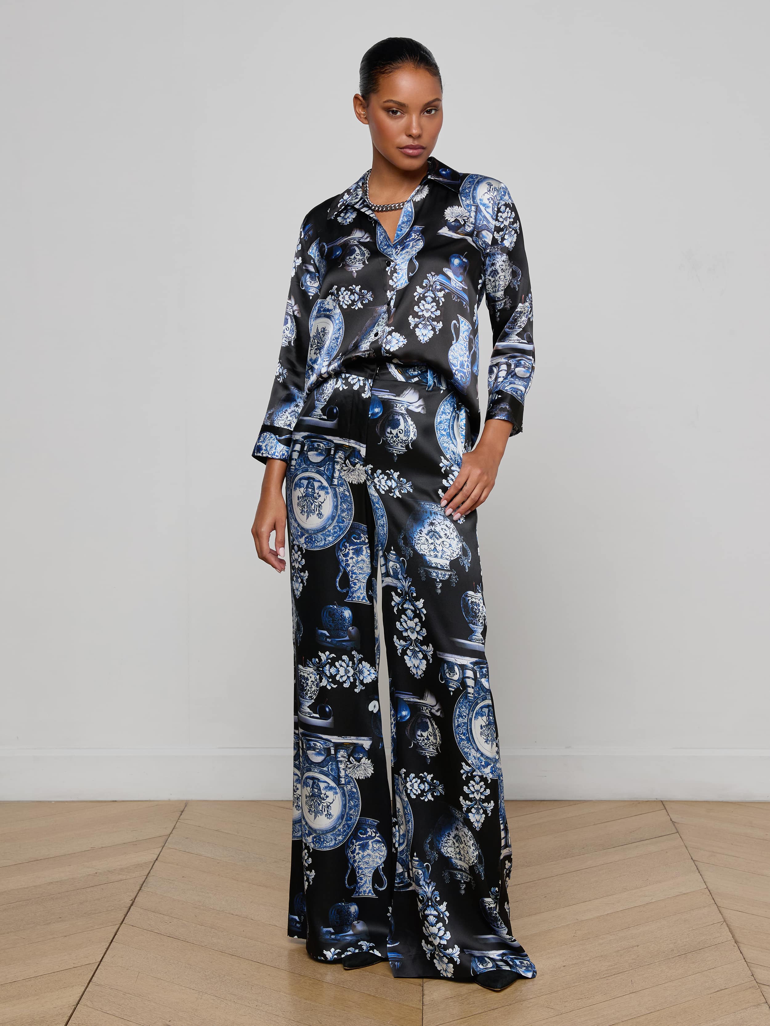 L'AGENCE - Dani Silk Blouse - Image 4