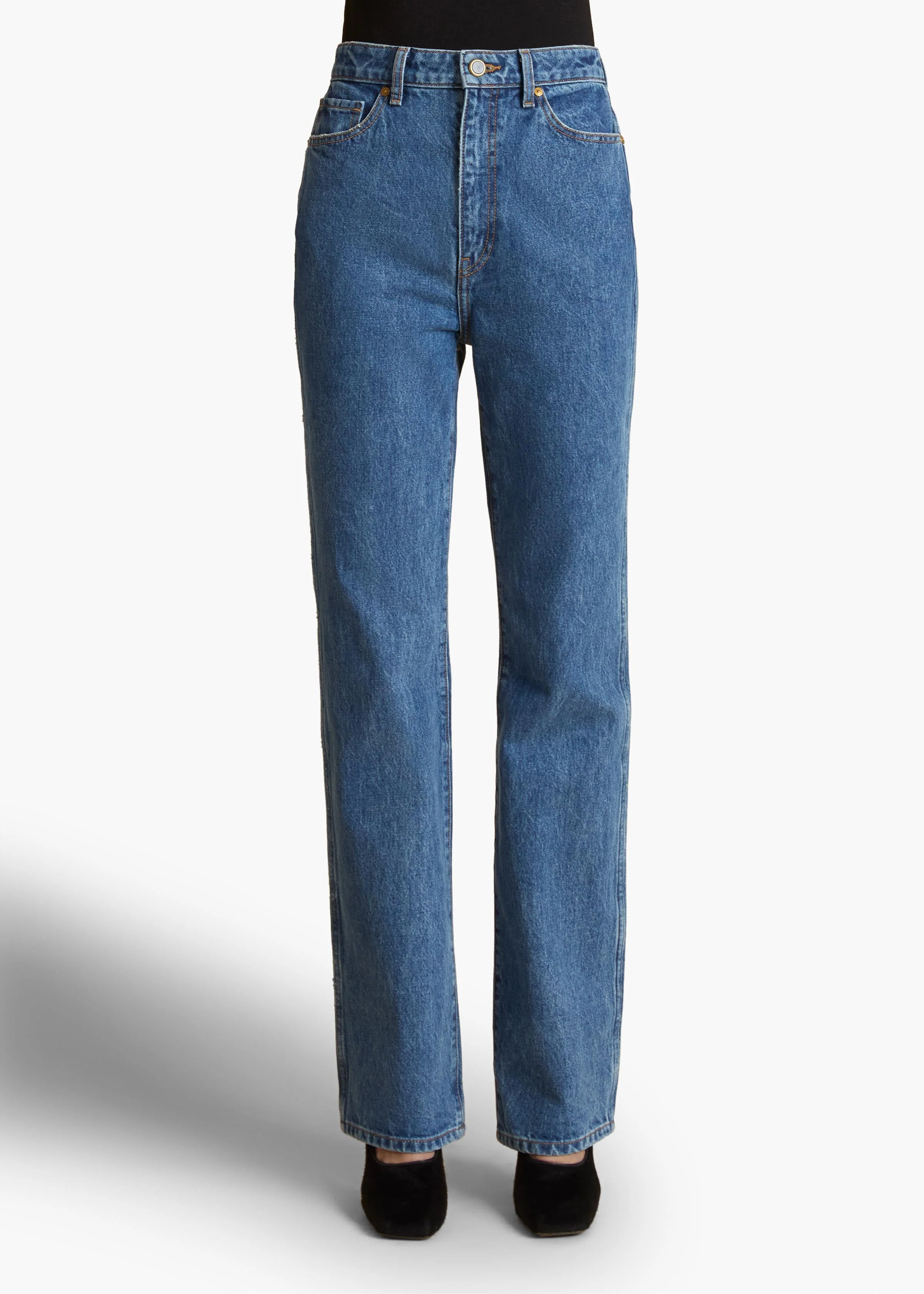 Khaite - Danielle Stretch Jean in Boone - Image 3