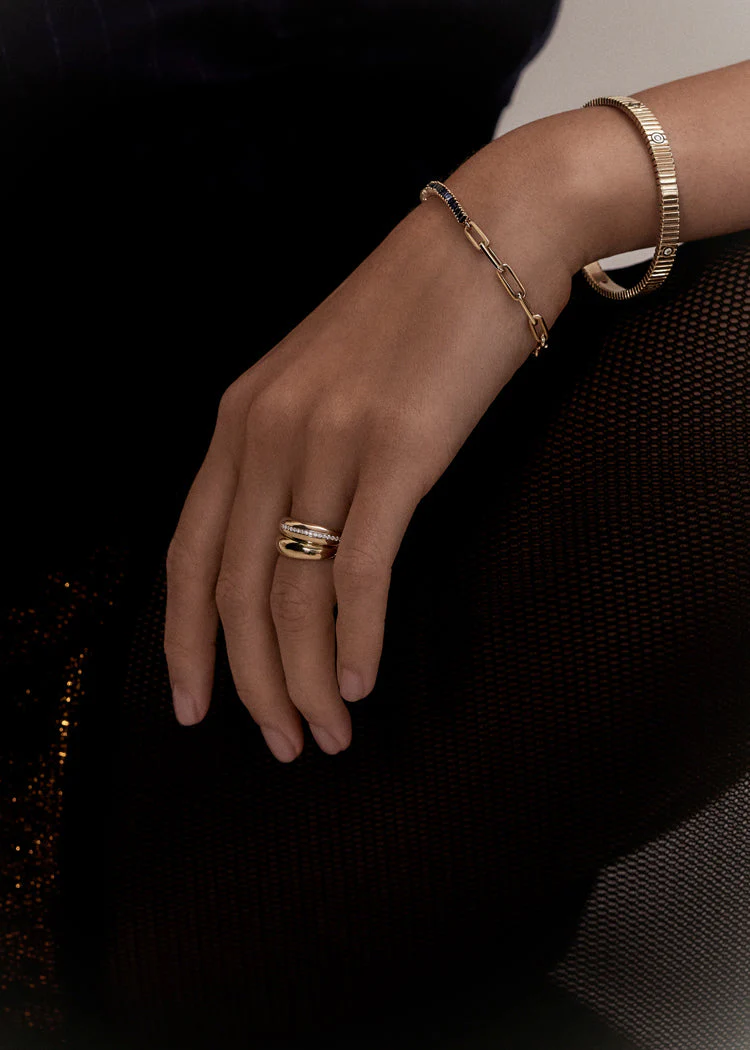 Kinn - Dare To Love Classic Dome Ring Gold - Image 4