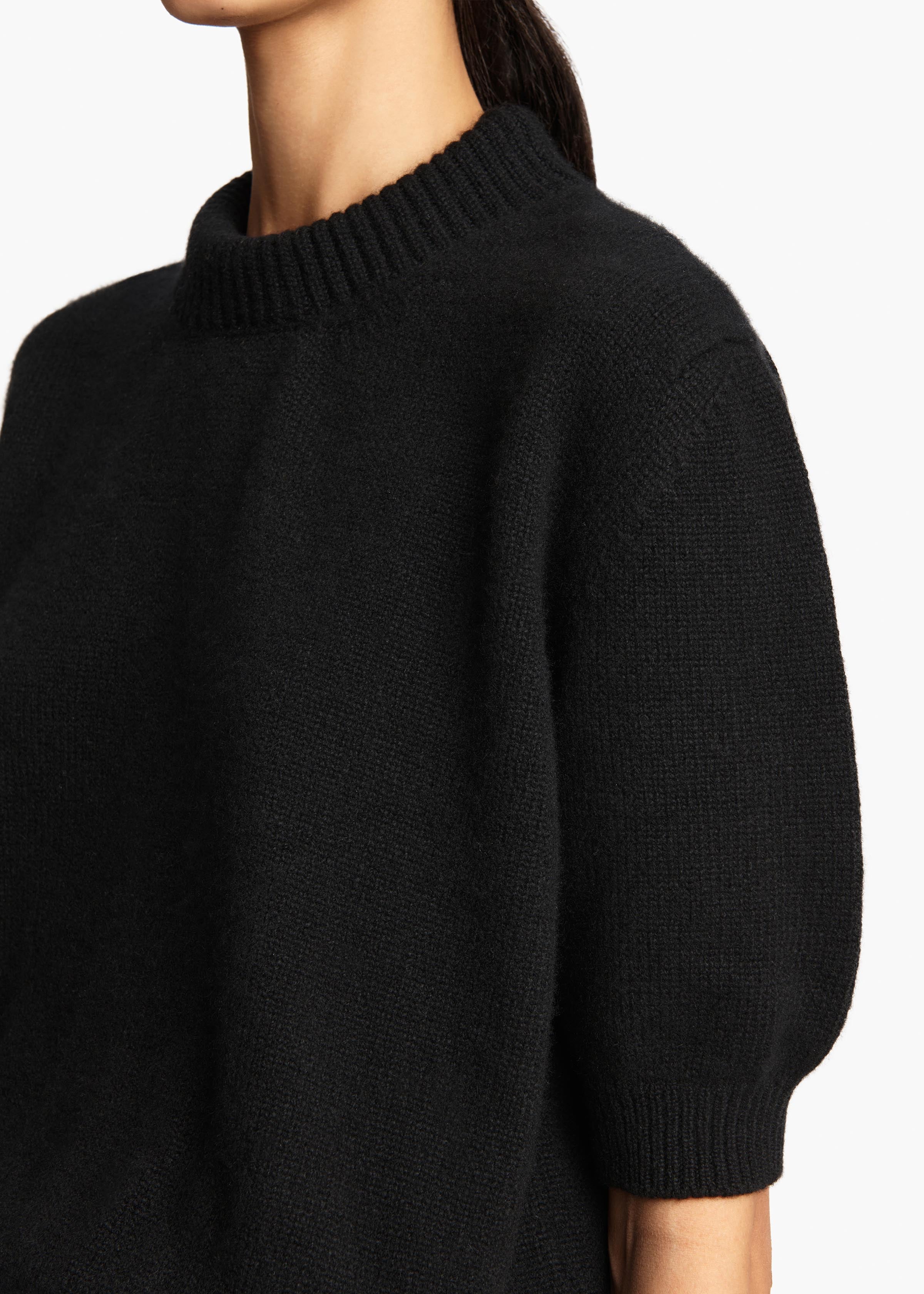 Khaite - Davin Sweater in Black - Image 13