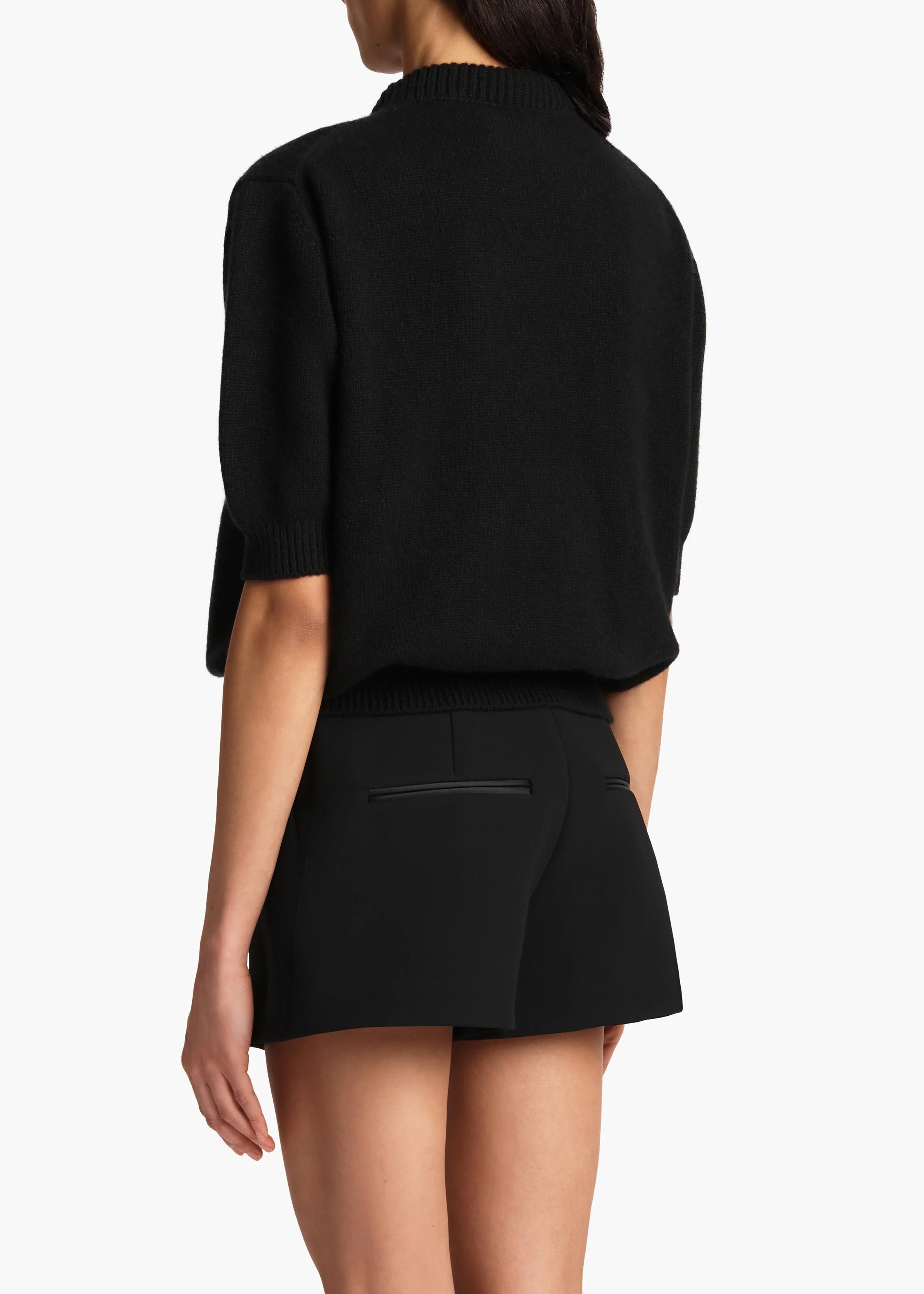 Khaite - Davin Sweater in Black - Image 4