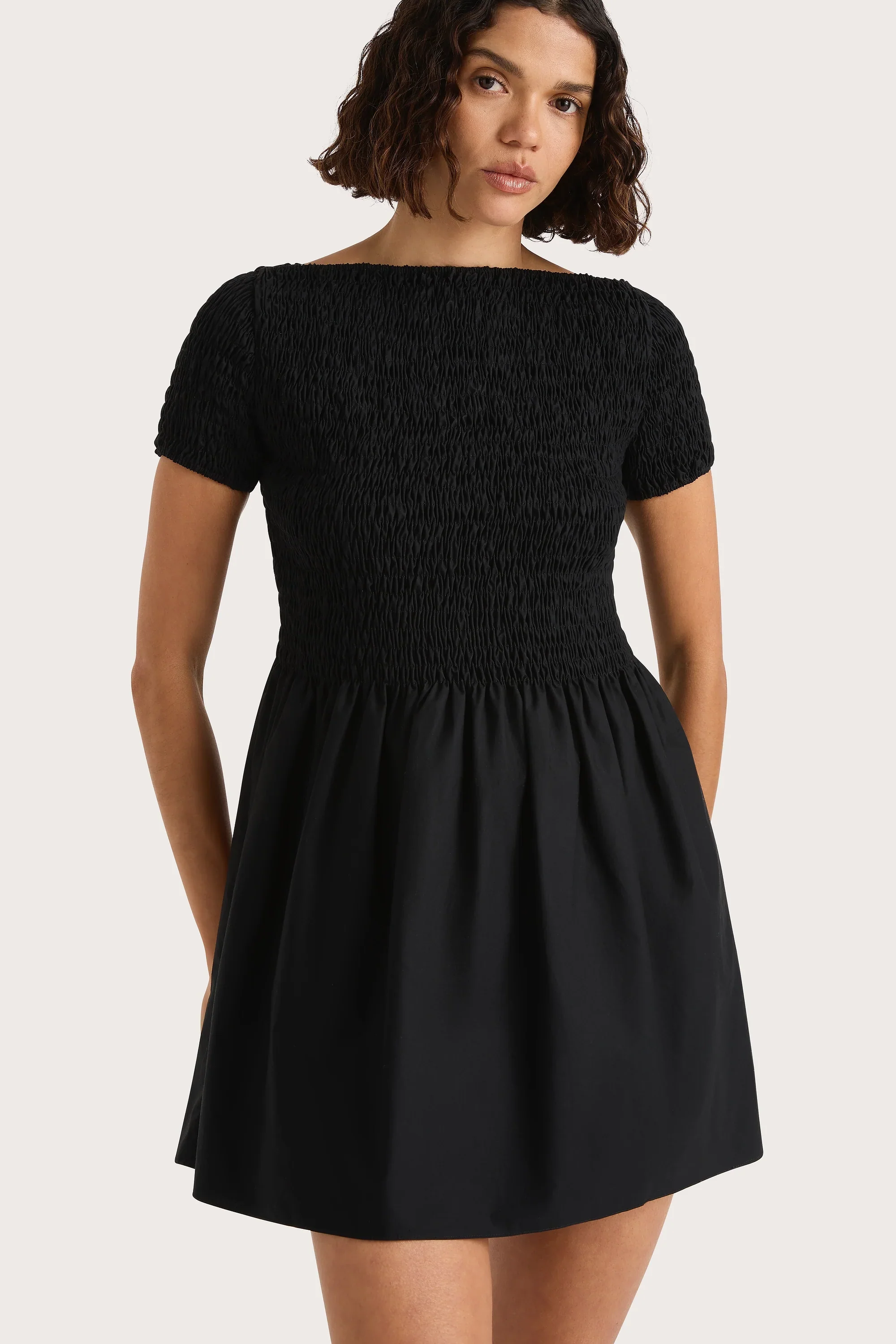 Faithfull - Deboni Mini Dress Black - Final Sale - Image 3