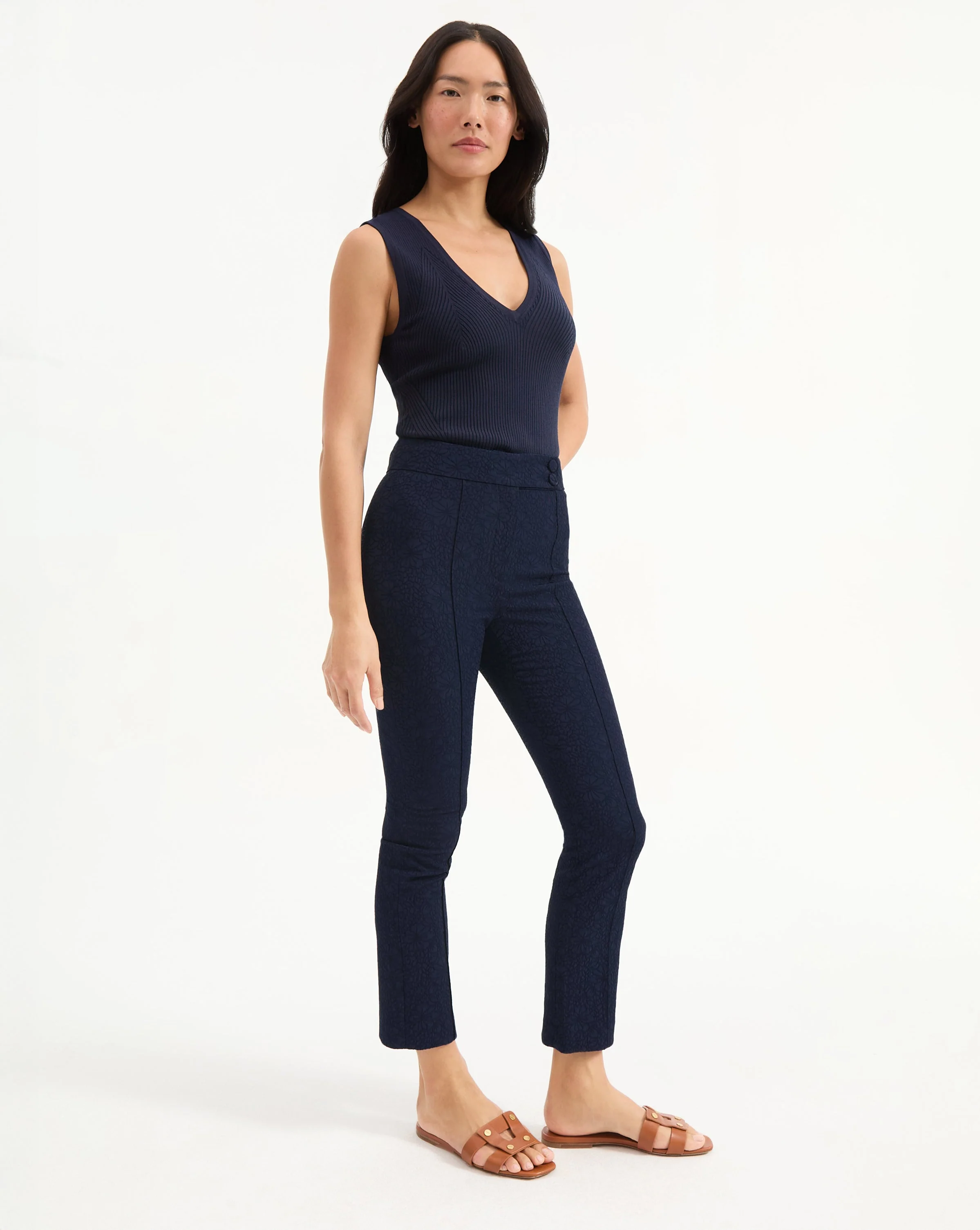 Veronica Beard - Dell Jacquard Pant - Image 2