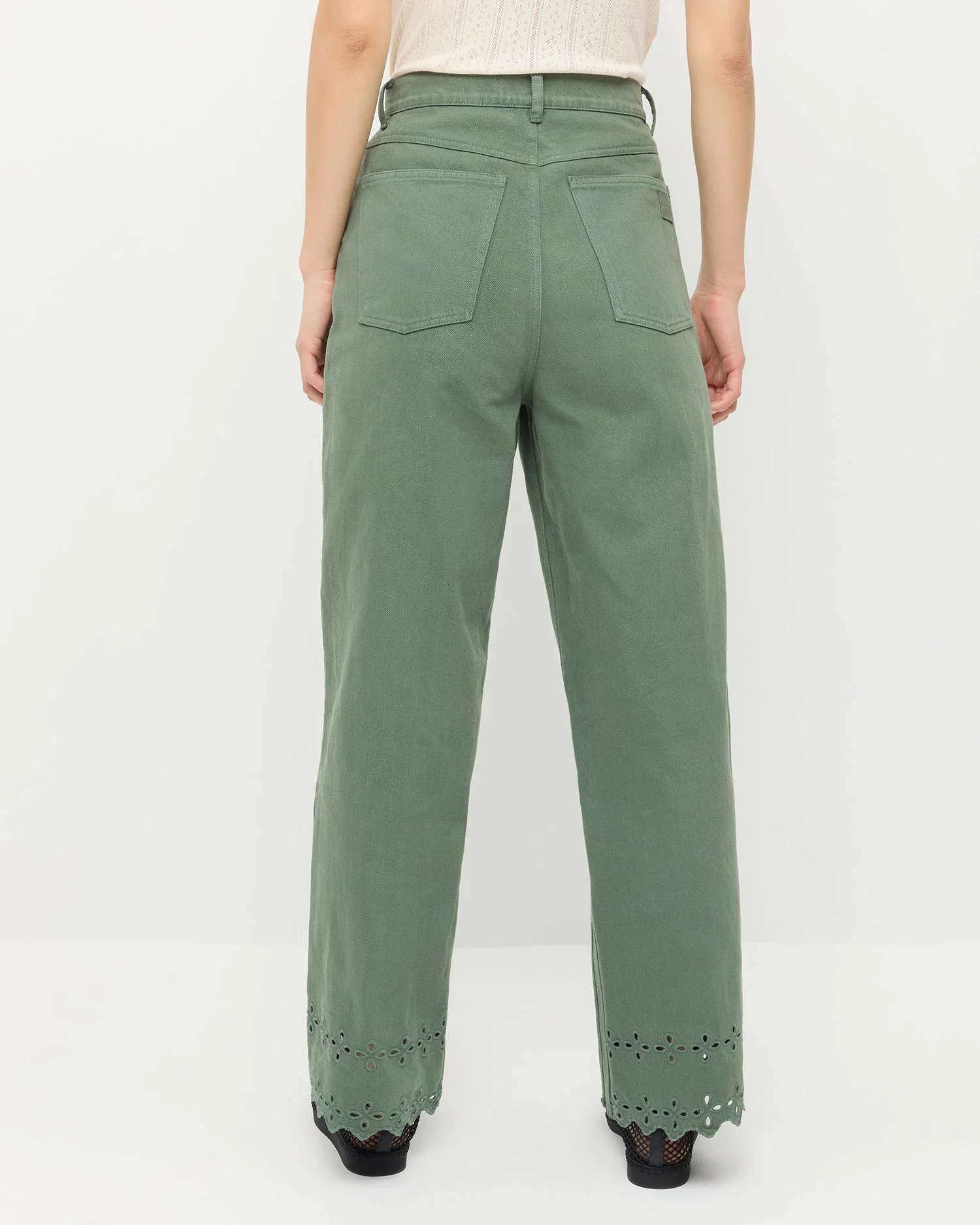 Loeffler Randall - Demi Embroidered Pant - Image 3