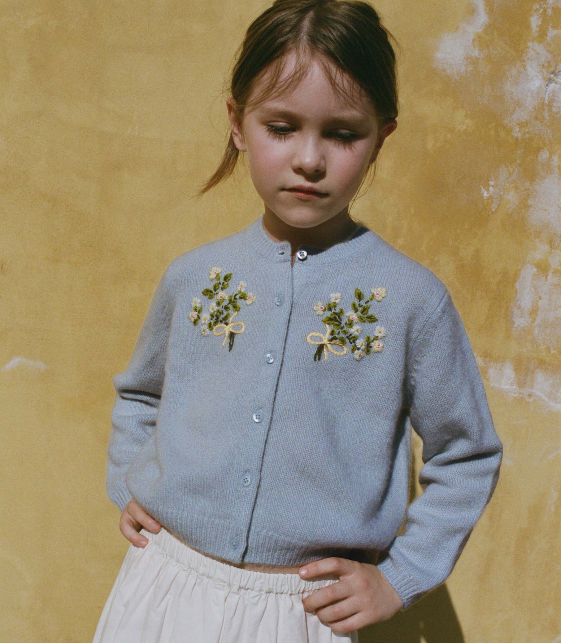 DOEN - PETIT GARDENIA CASHMERE CARDIGAN - Image 2