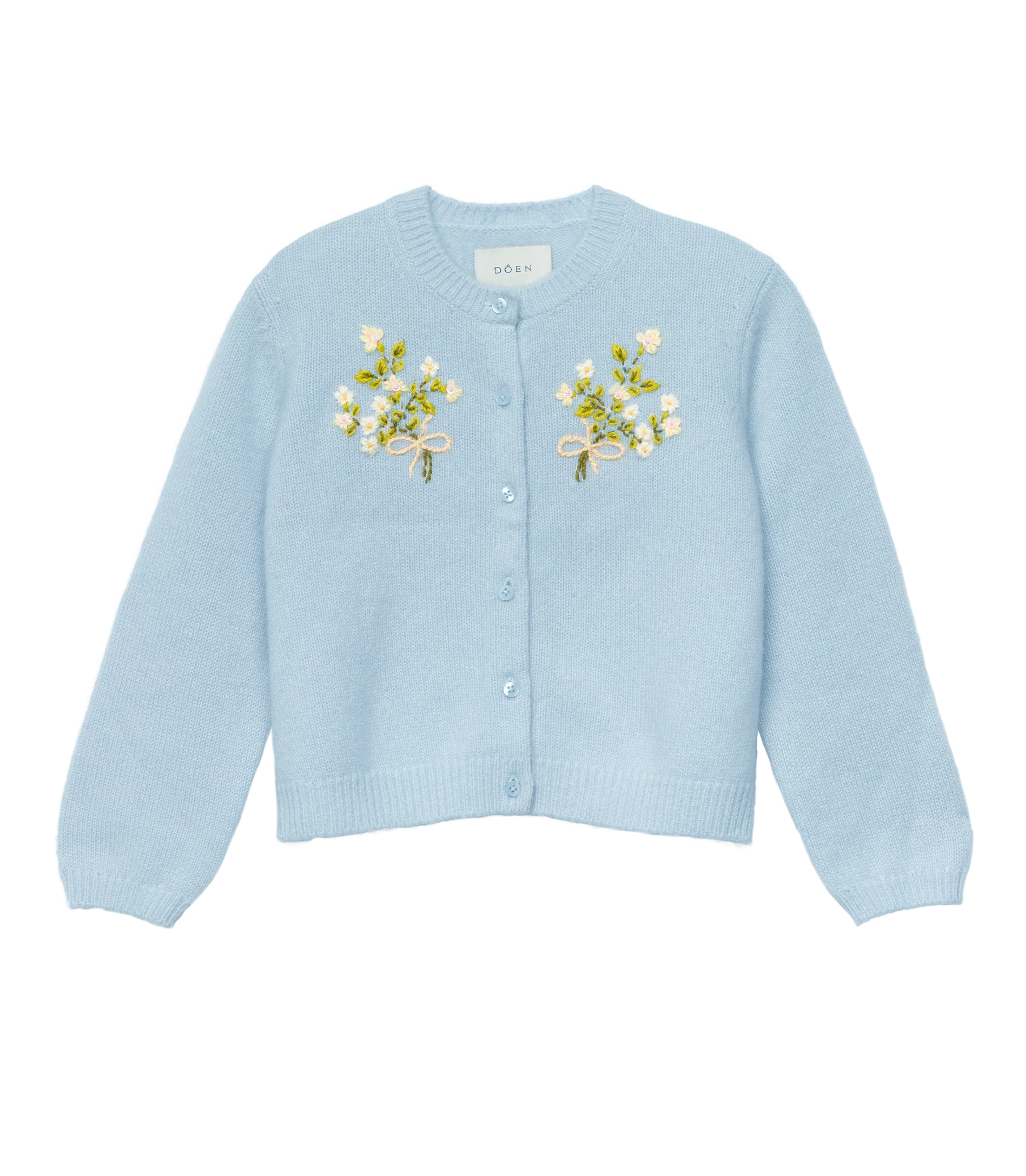 DOEN - PETIT GARDENIA CASHMERE CARDIGAN - Image 6