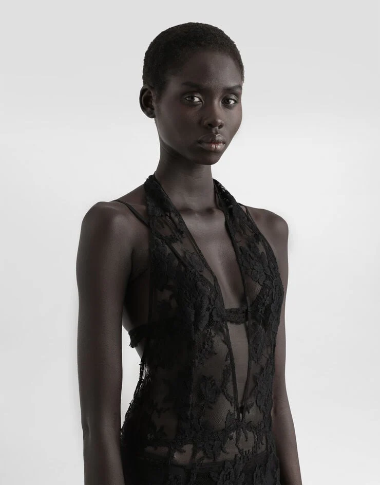 Dolce & Gabbana - Chantilly lace dress - Image 4