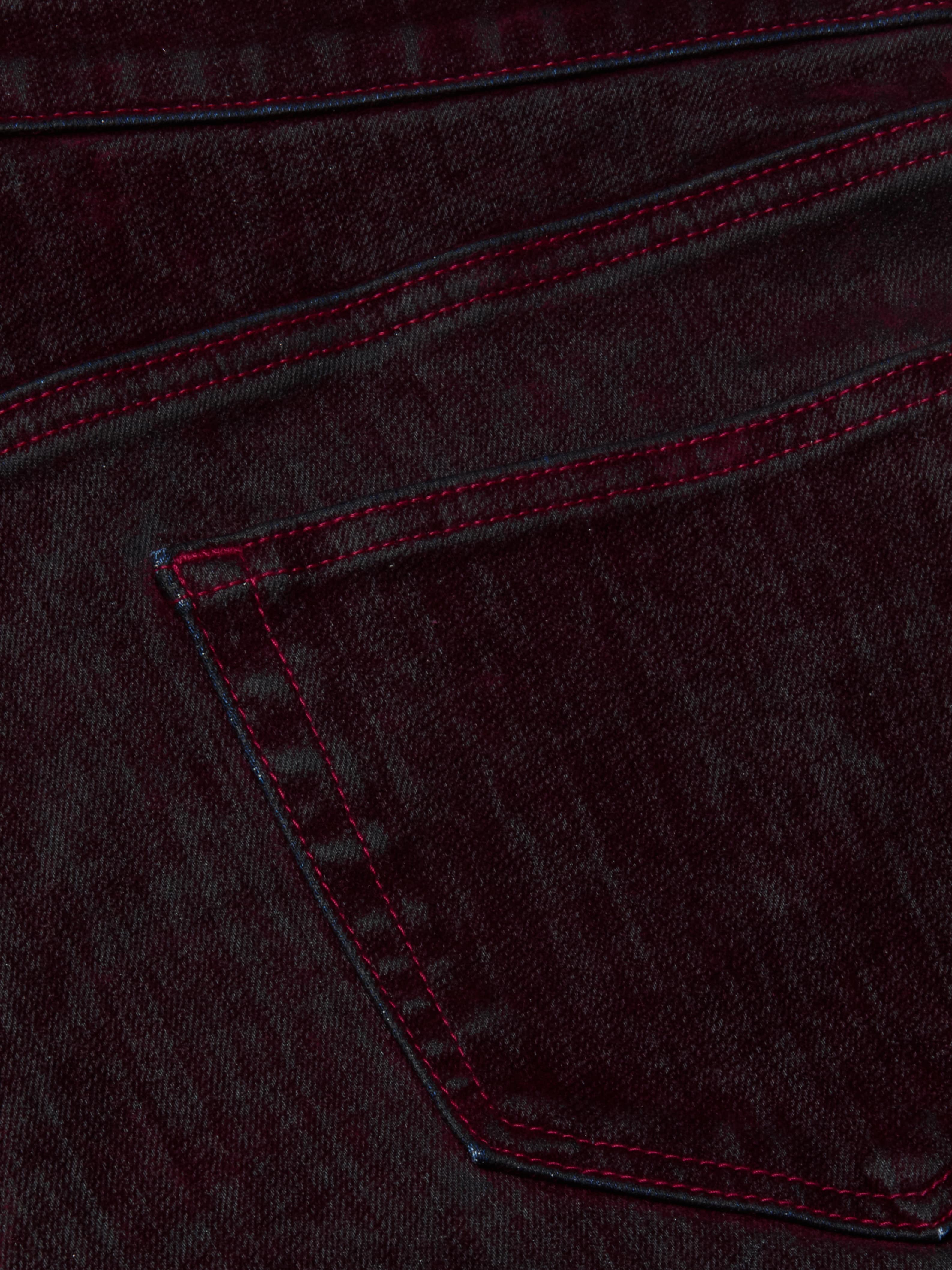 L'AGENCE - Dolores Flocked Bow - Leg Jean - Image 11