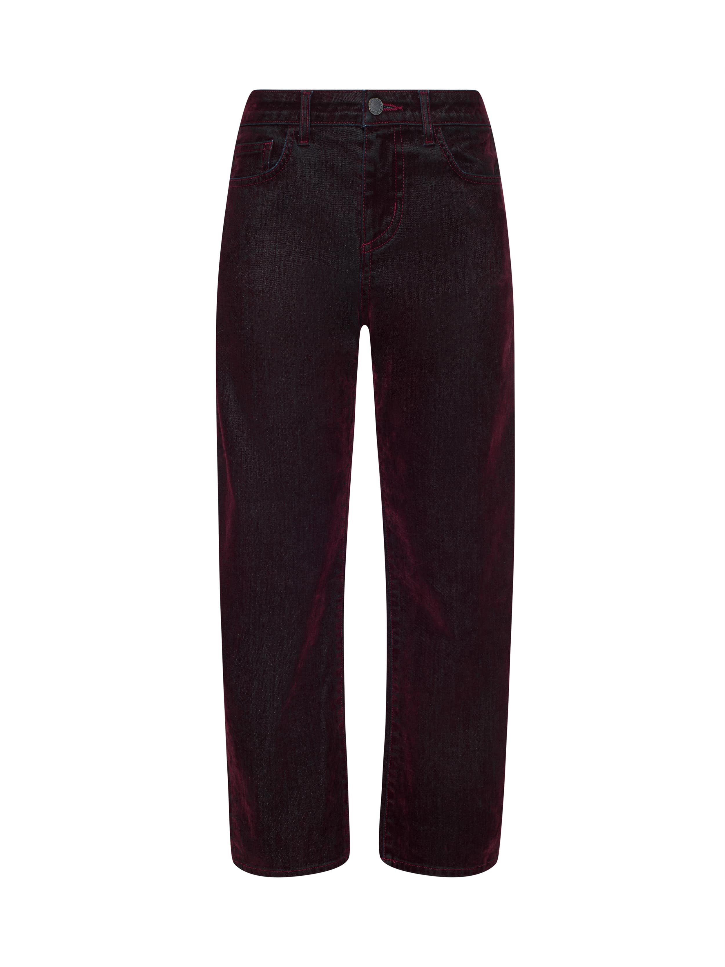 L'AGENCE - Dolores Flocked Bow - Leg Jean - Image 12