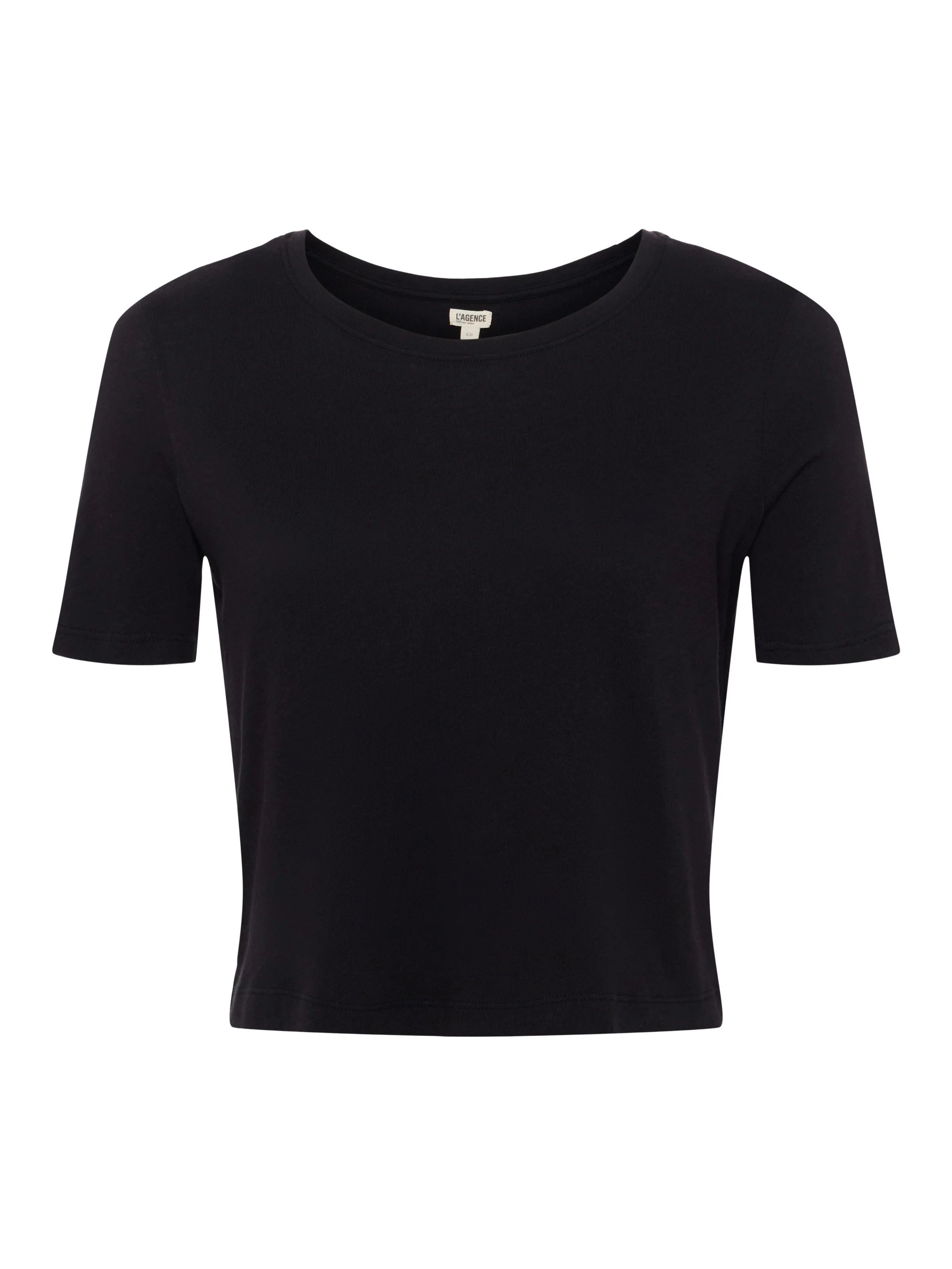 L'AGENCE - Donna Cotton Cropped Tee - Image 5