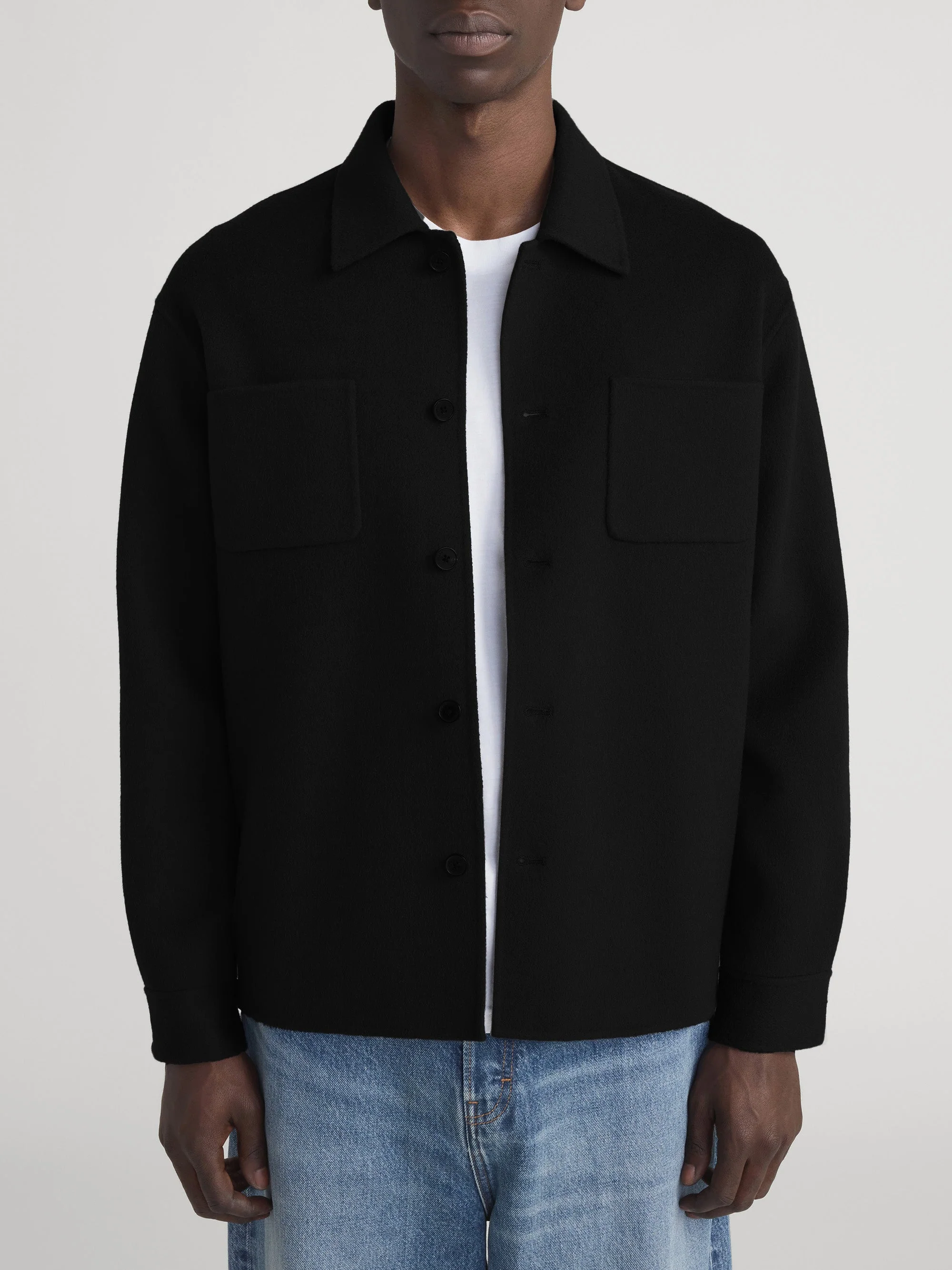 FRAME - Double Face Wool Trucker - Image 3