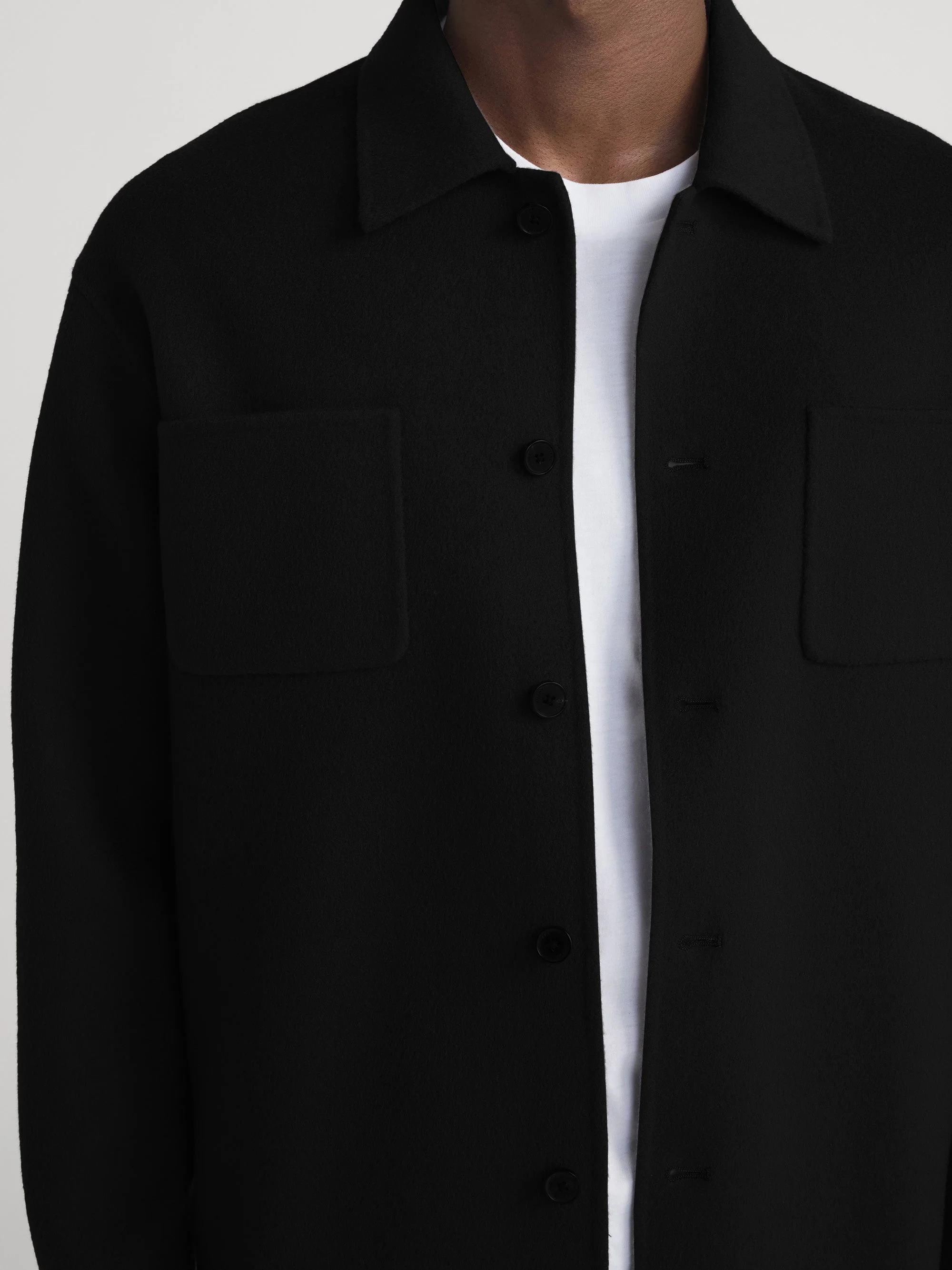 FRAME - Double Face Wool Trucker - Image 4