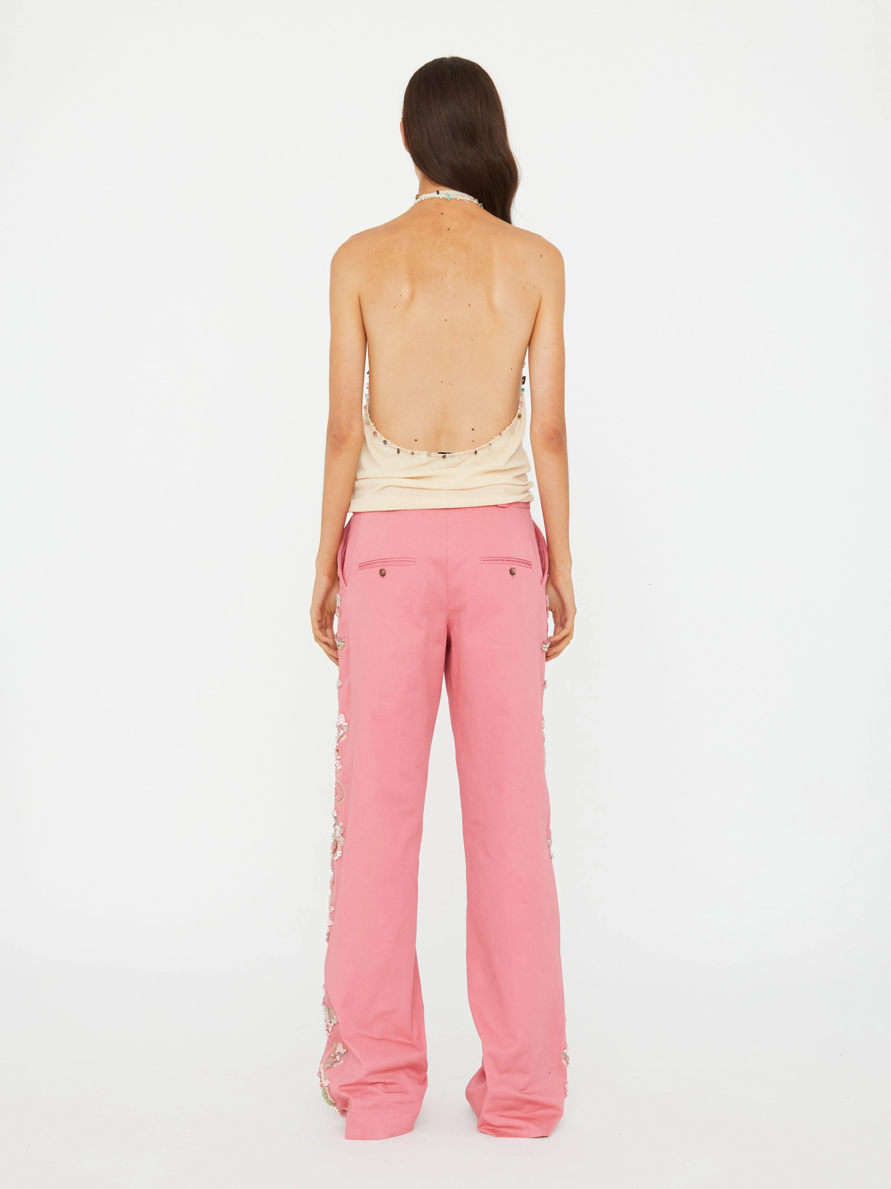 Christopher Esber - Duke Embellished Chino Pant - Image 6