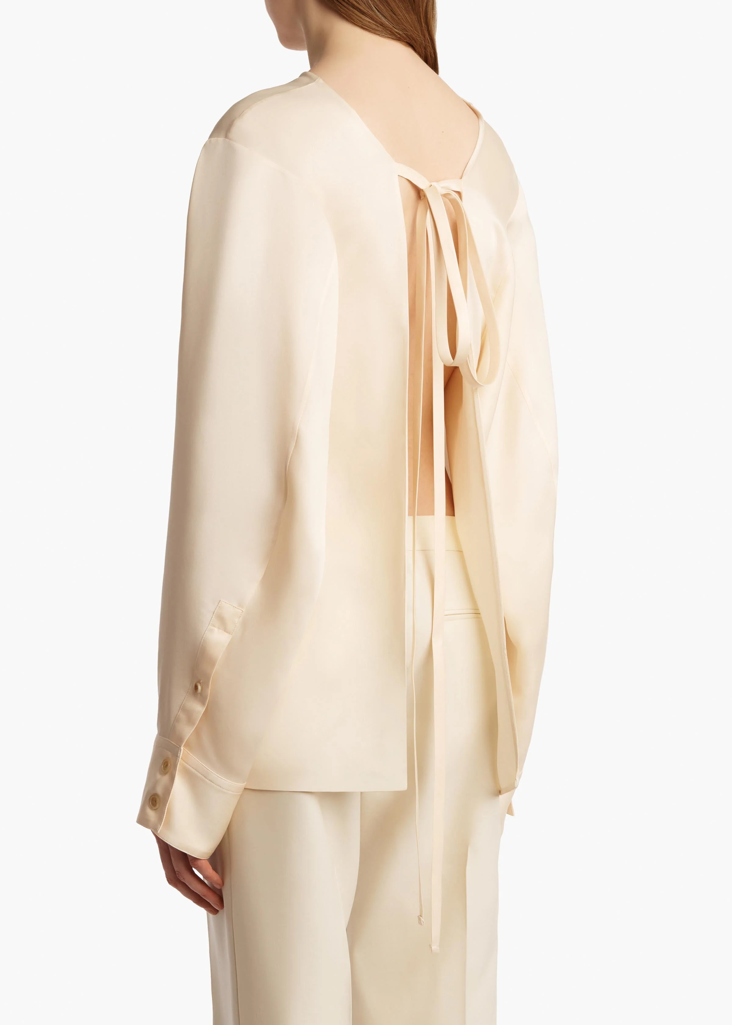 Khaite - Durion Top in Custard - Image 11