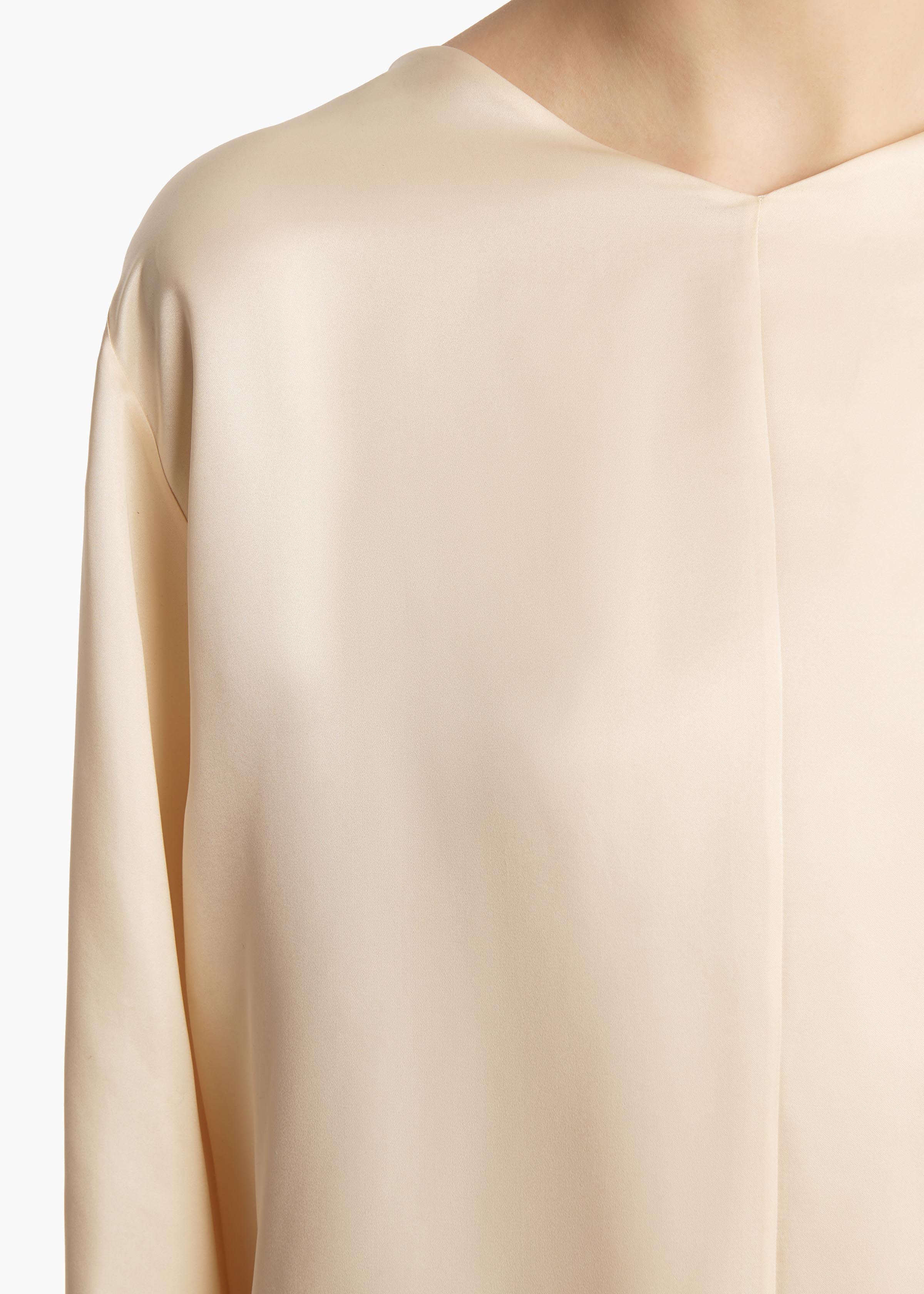 Khaite - Durion Top in Custard - Image 12