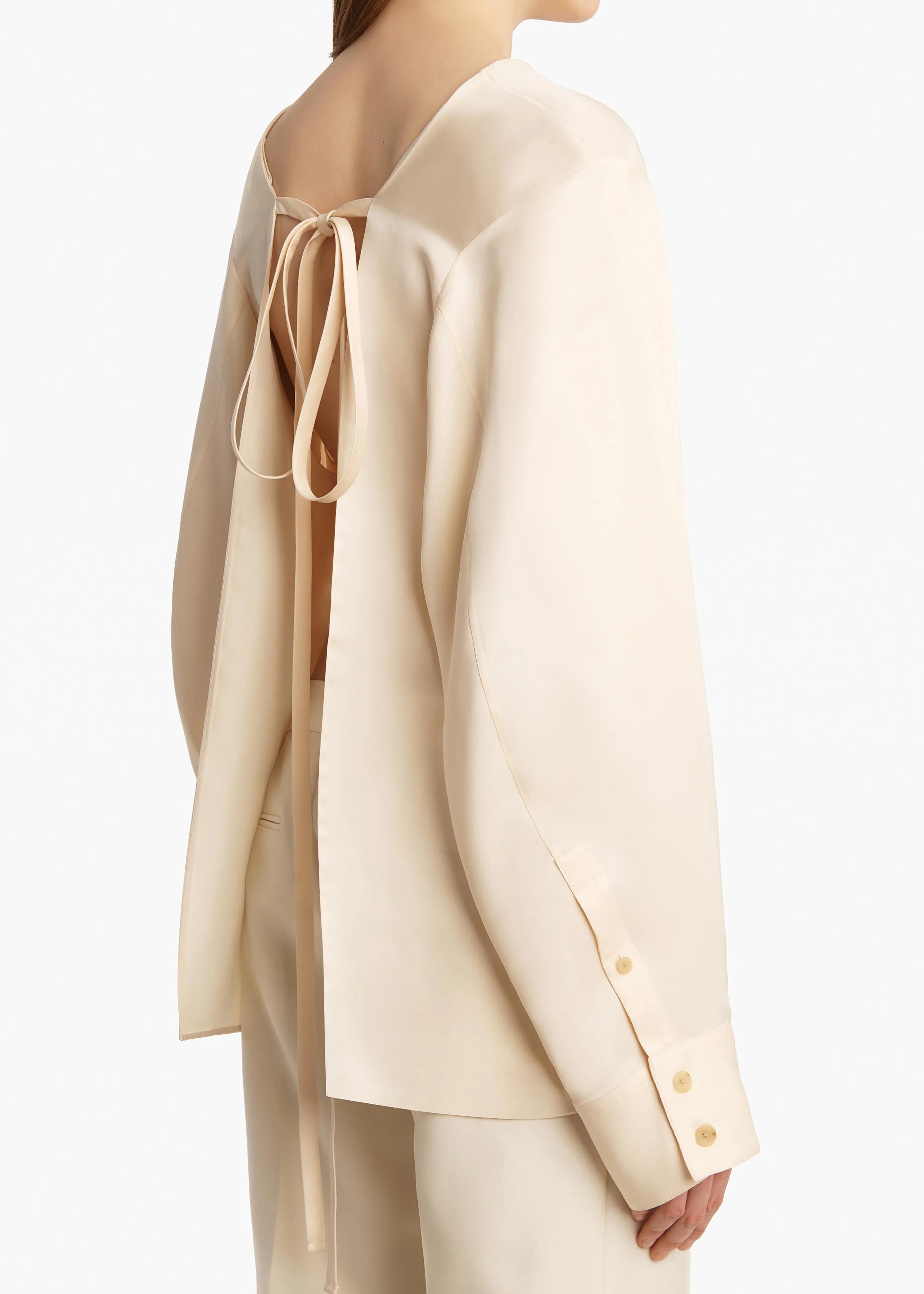 Khaite - Durion Top in Custard - Image 6